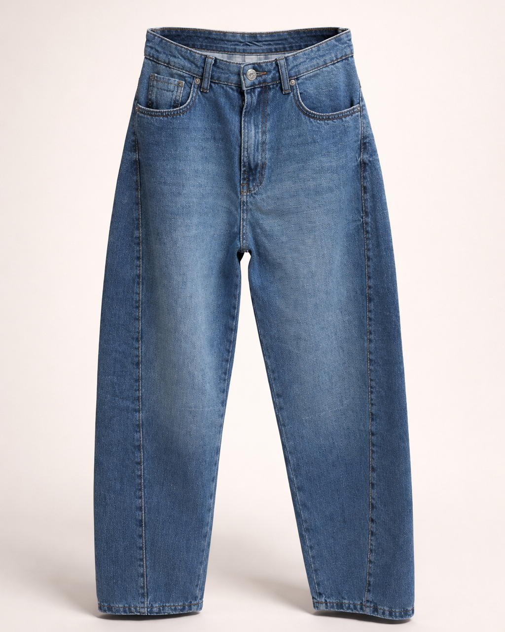 Denim Trouser - With Side Trim