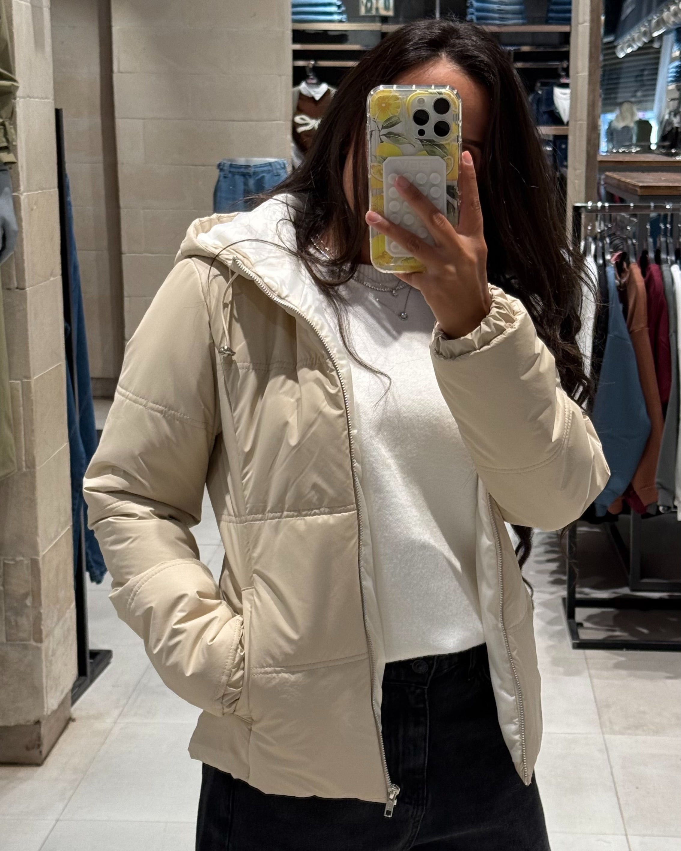 Leather Jacket β Quilted (Hooded)