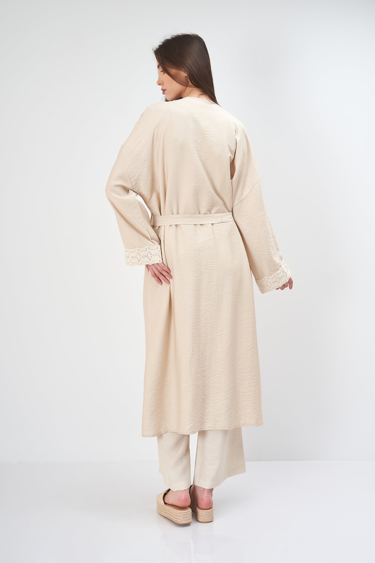 Plain - Linen Kimono