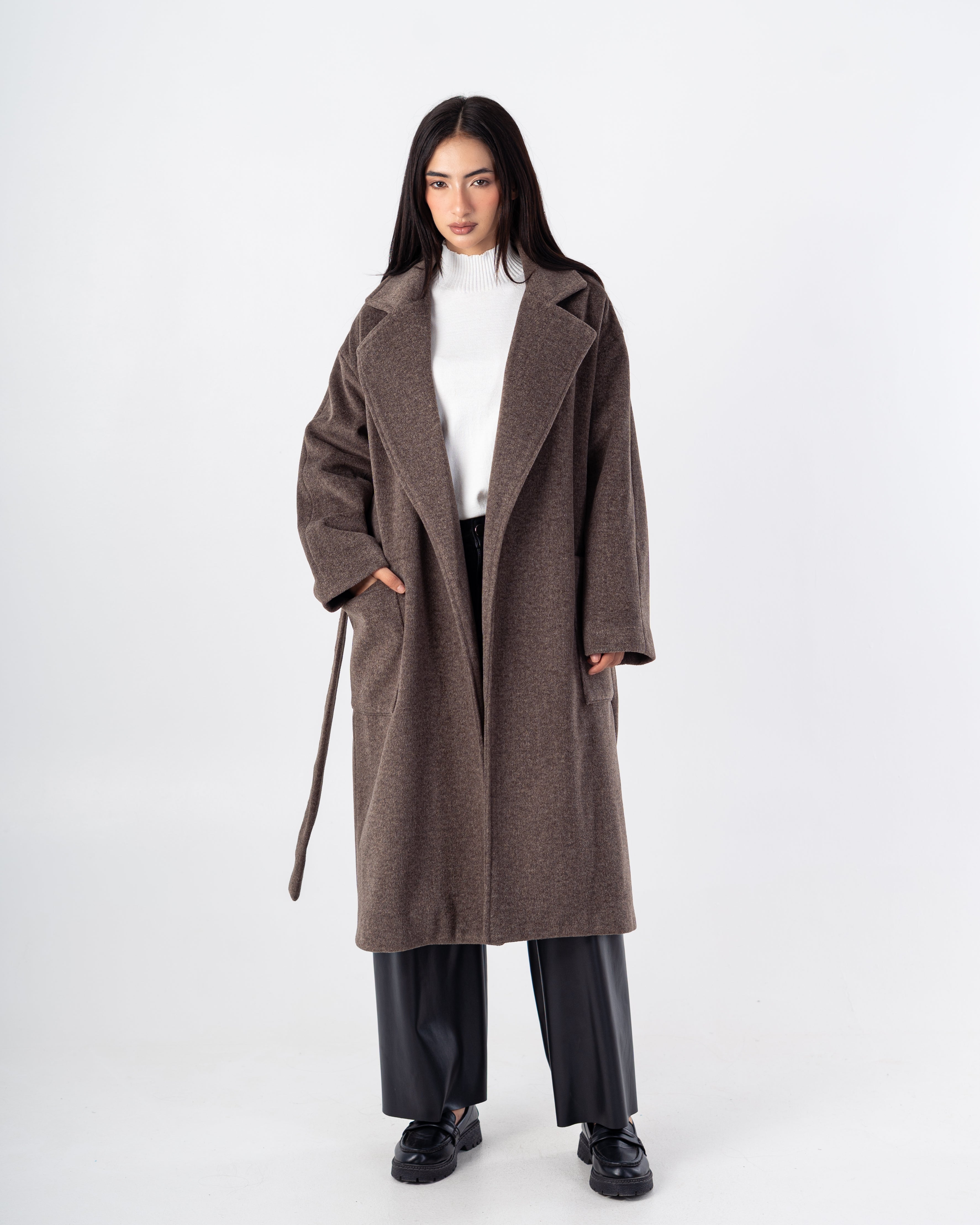 Trench Coat – With Belt (2-Big Pockets)