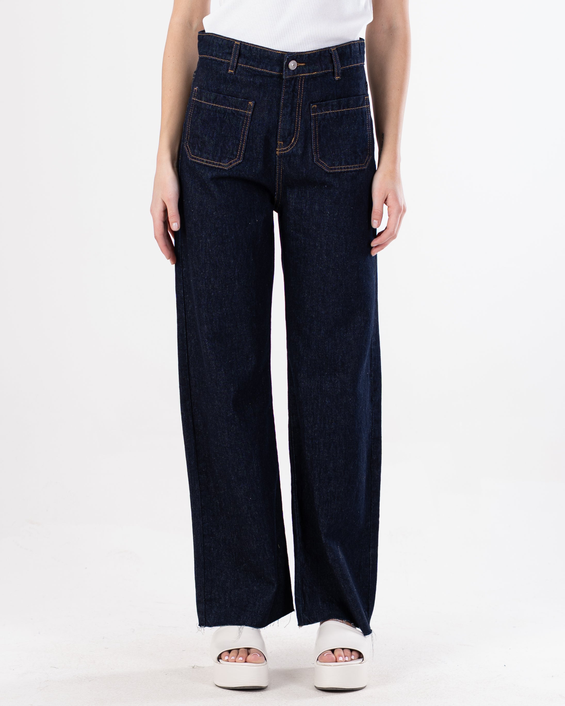 Street Denim - With Crossed Pockets