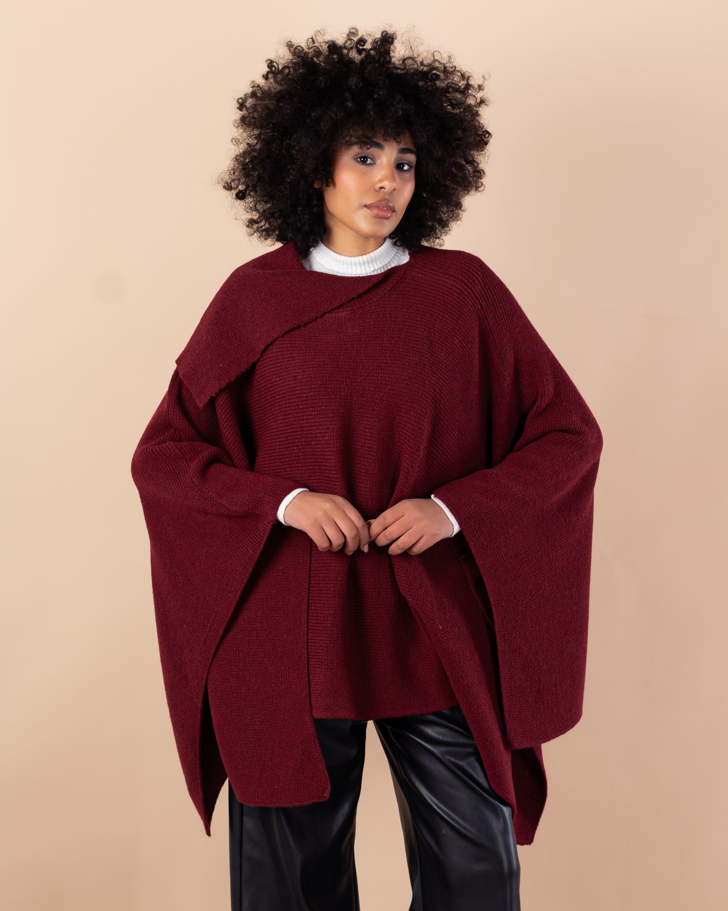 pullover - Wide knitted