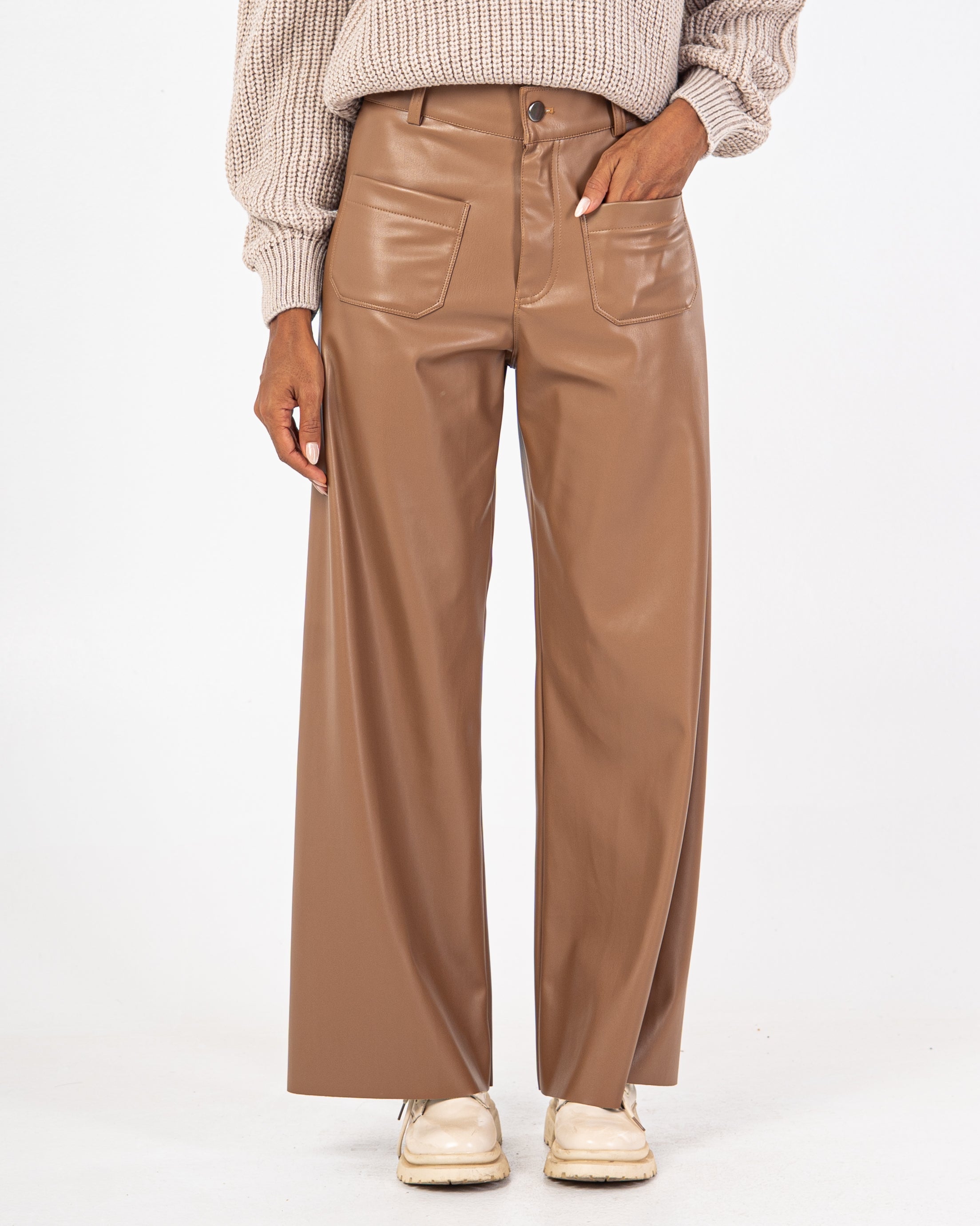 Leather Trouser – (2-Front Pockets)