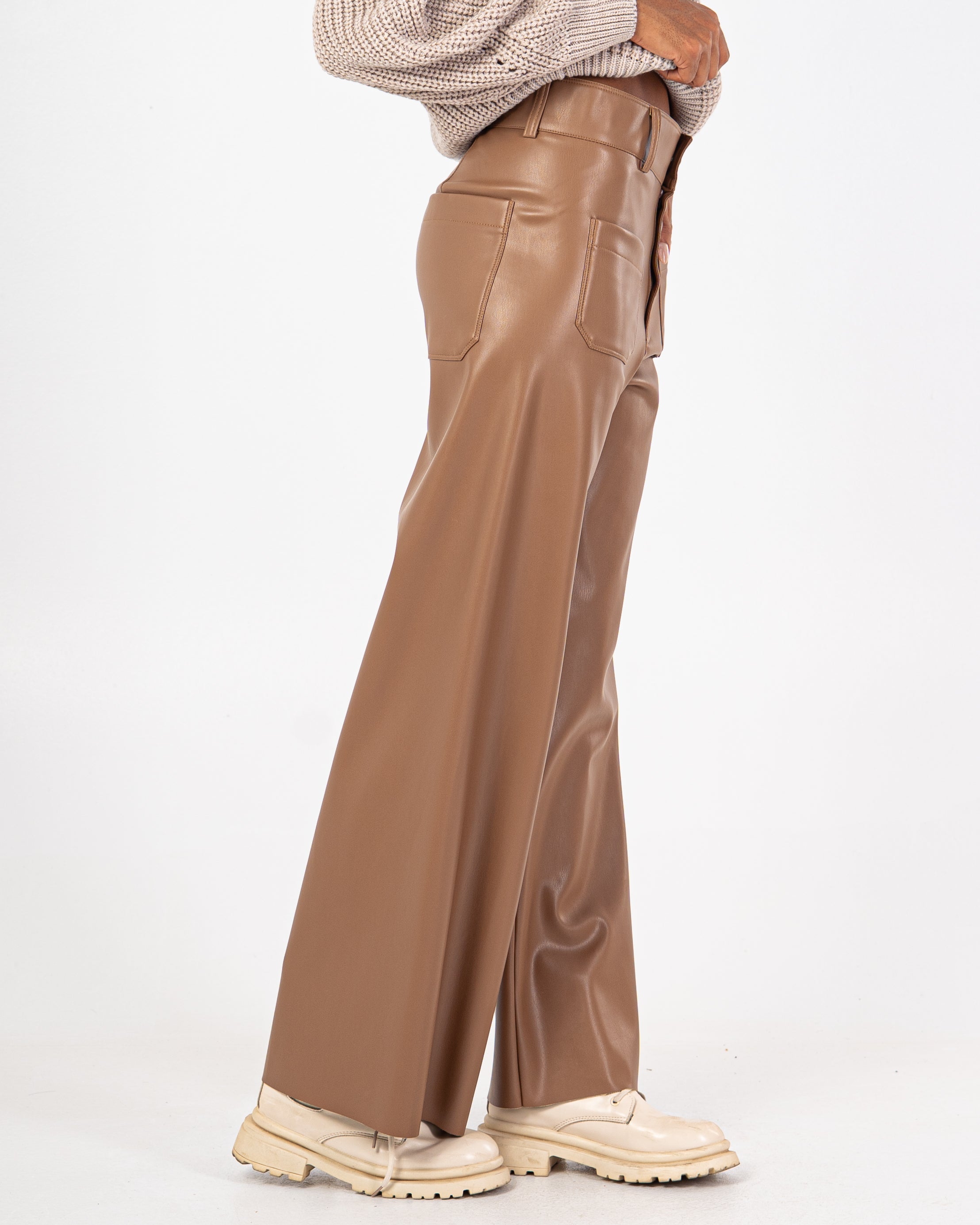 Leather Trouser – (2-Front Pockets)