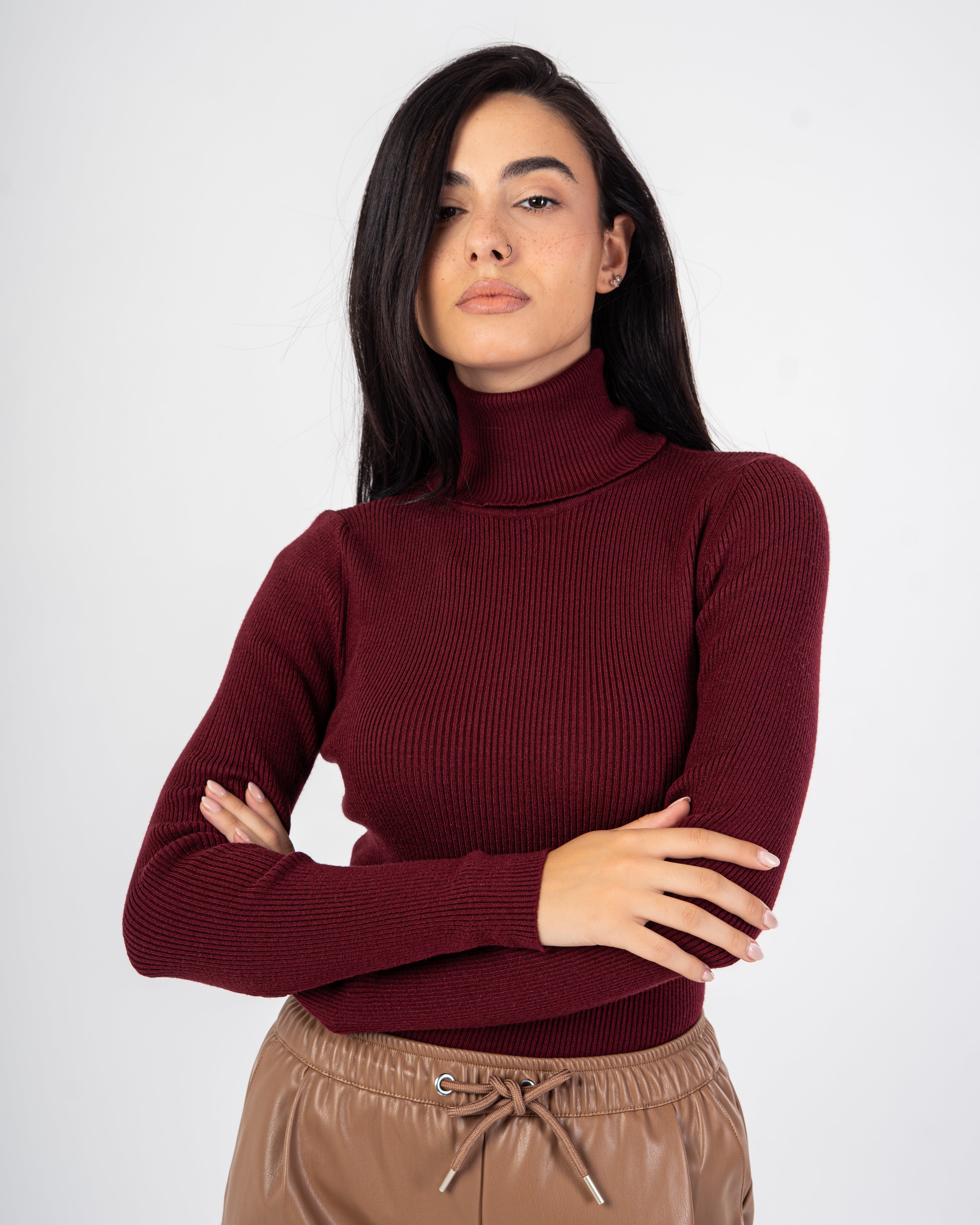 Basic Plain – High Neck