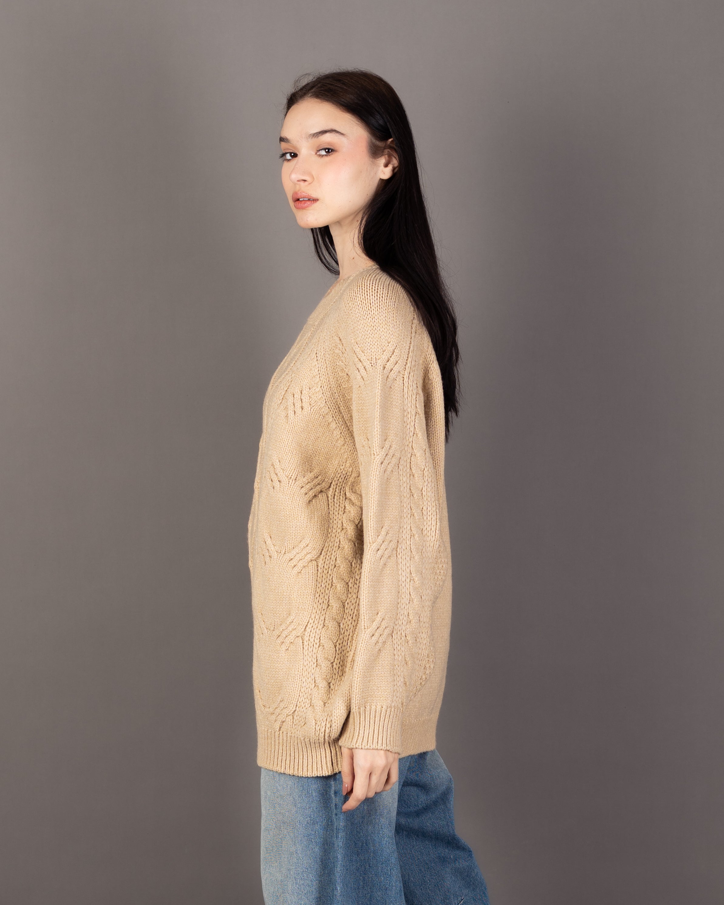 Long Knitwear Pullover - With Long Sleeves (Multiple Colors)