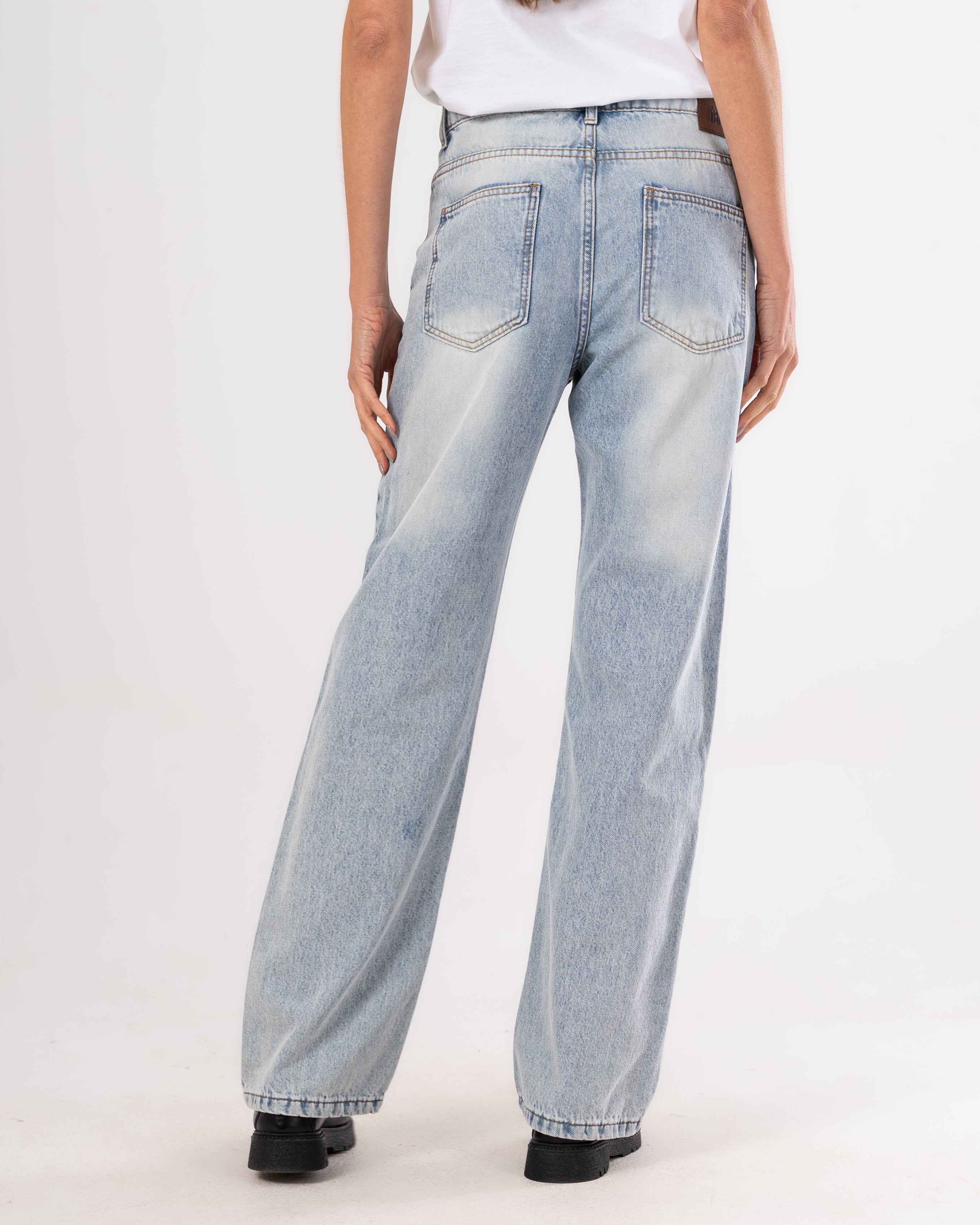 Straight Fit - Denim Trouser