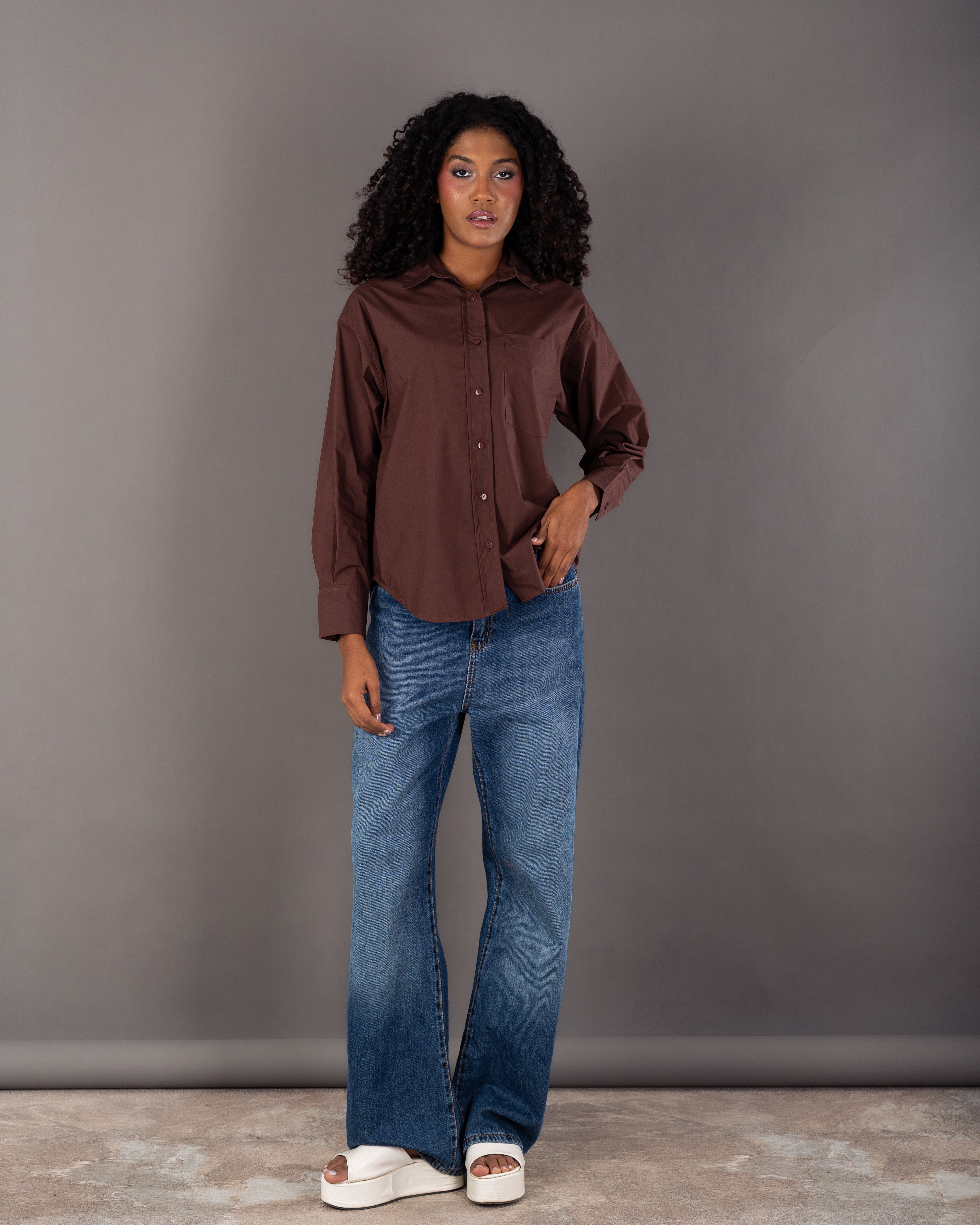 Plain Shirt - With Chest Pocket