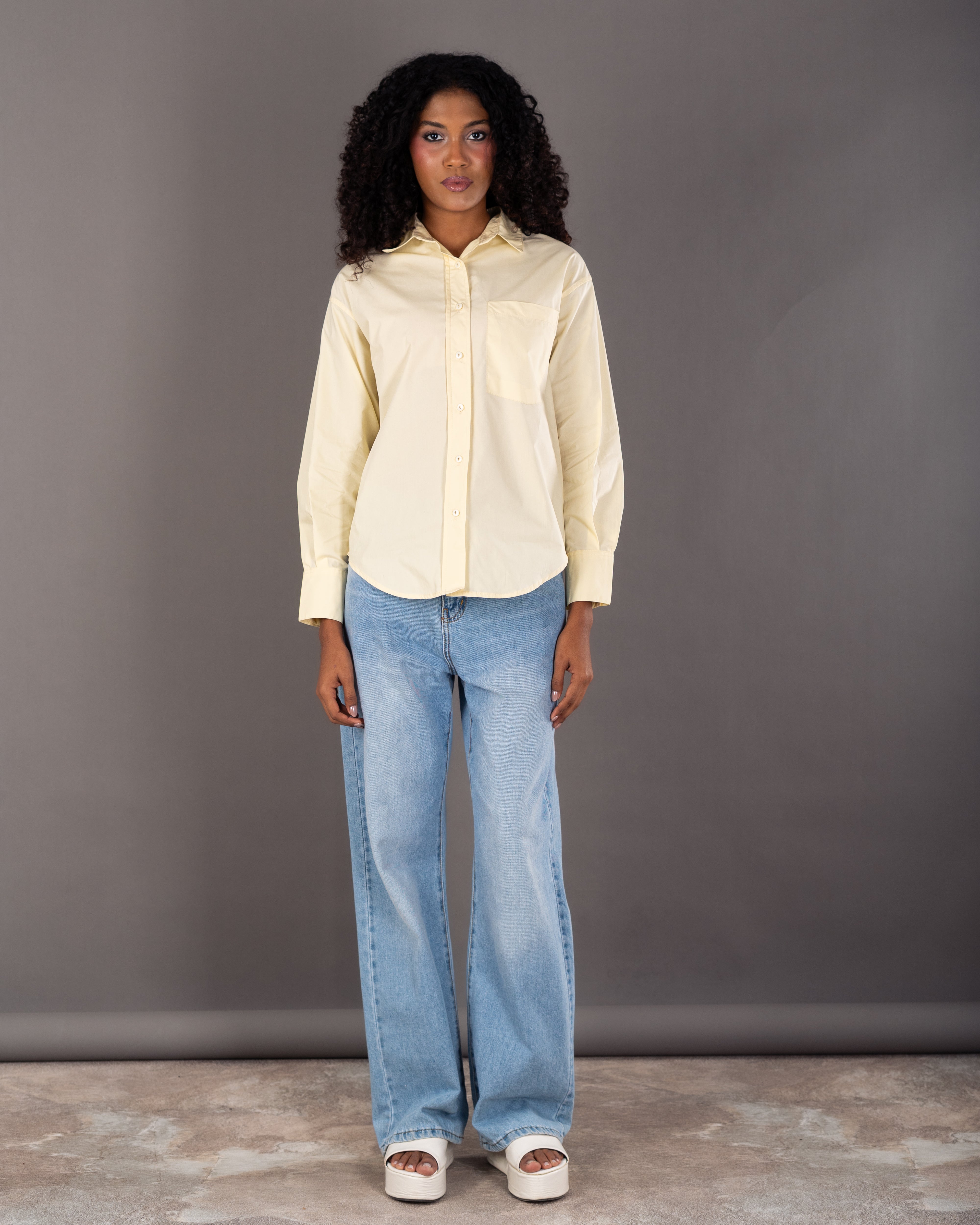 Plain Shirt - With Chest Pocket