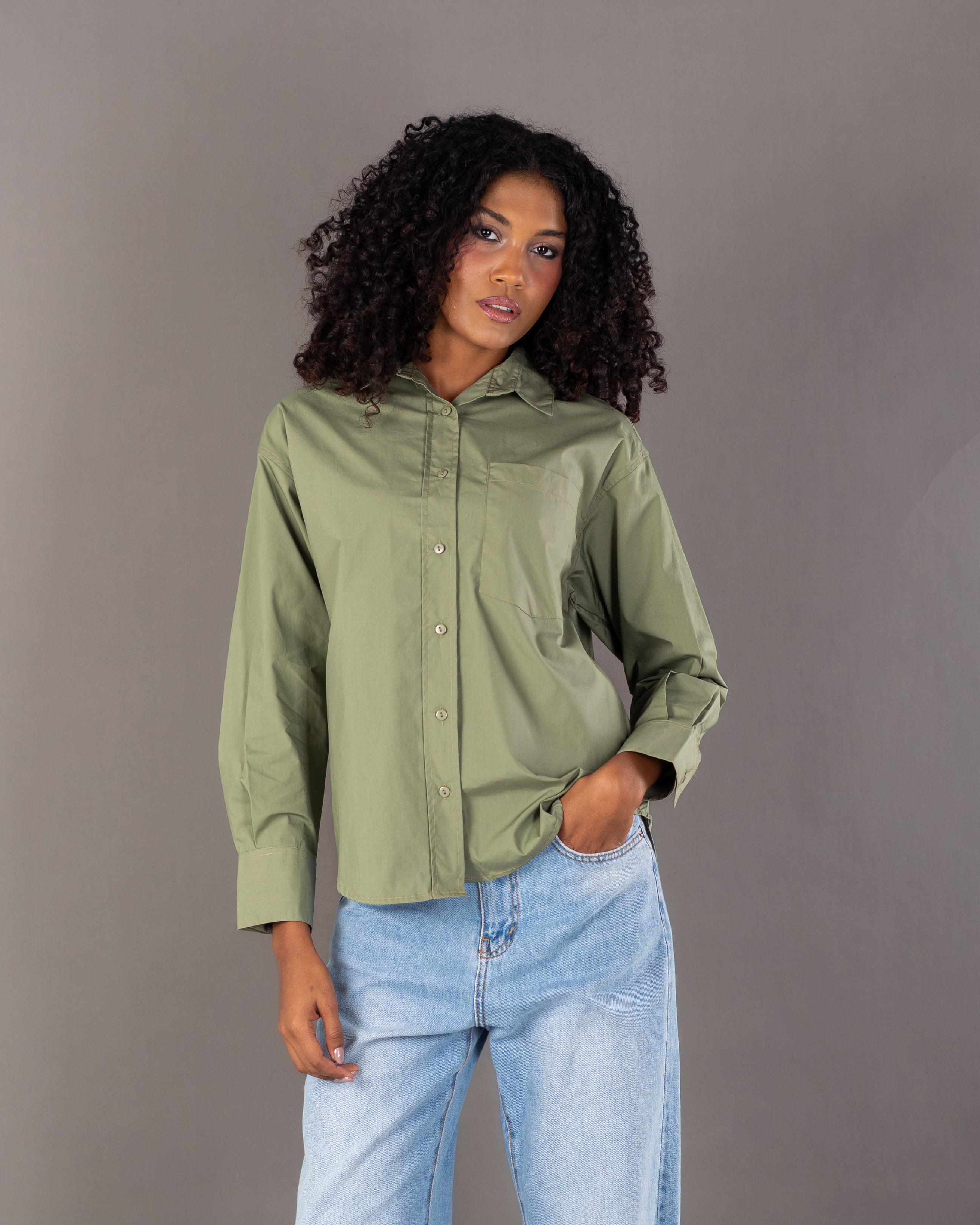 Plain Shirt - With Chest Pocket