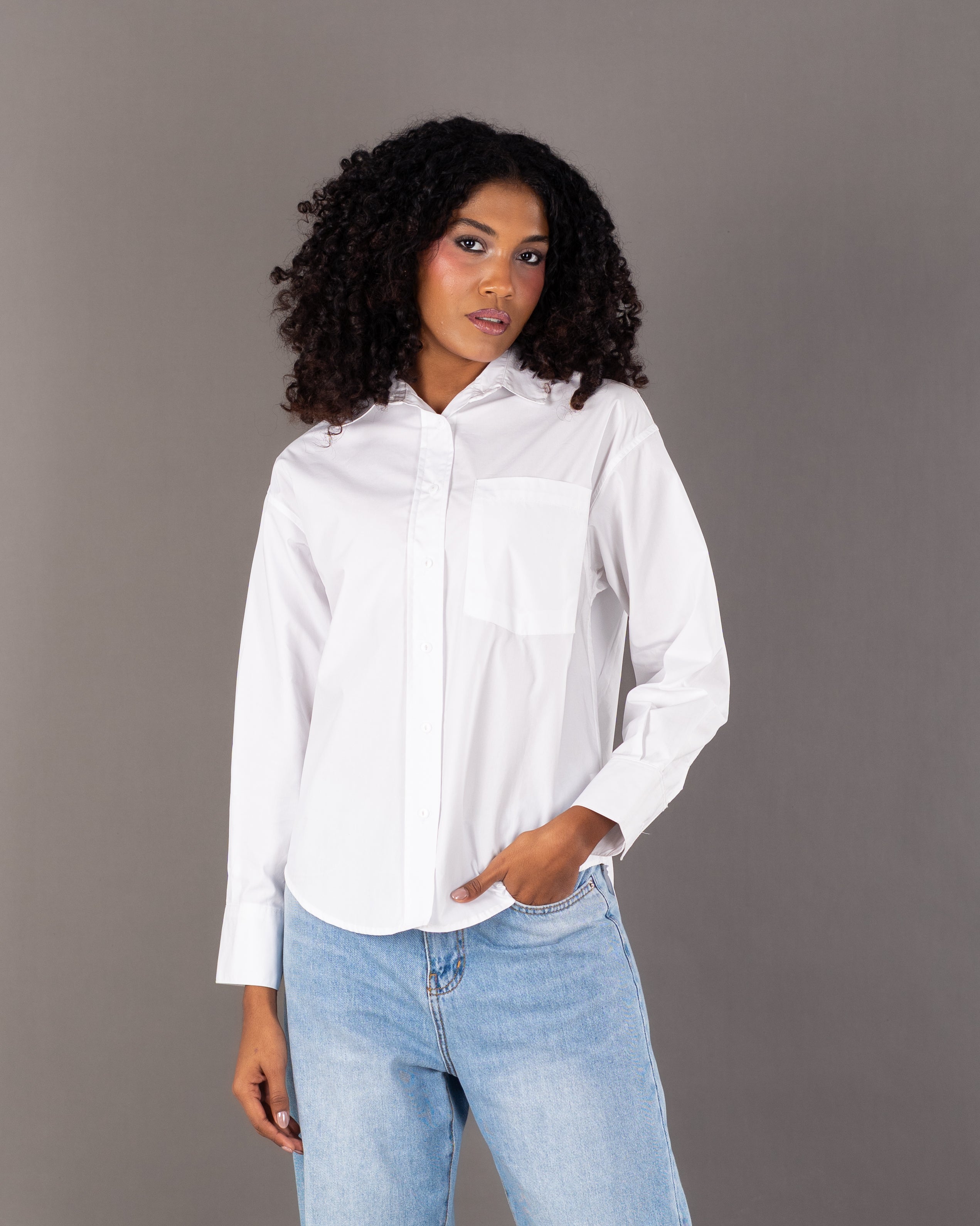 Plain Shirt - With Chest Pocket