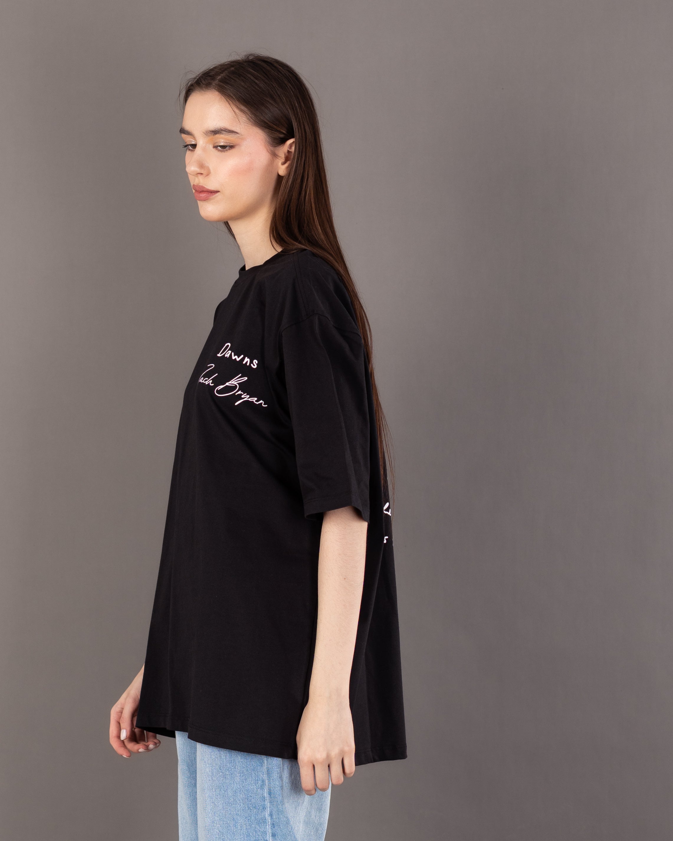 Sun Back Print T-Shirt