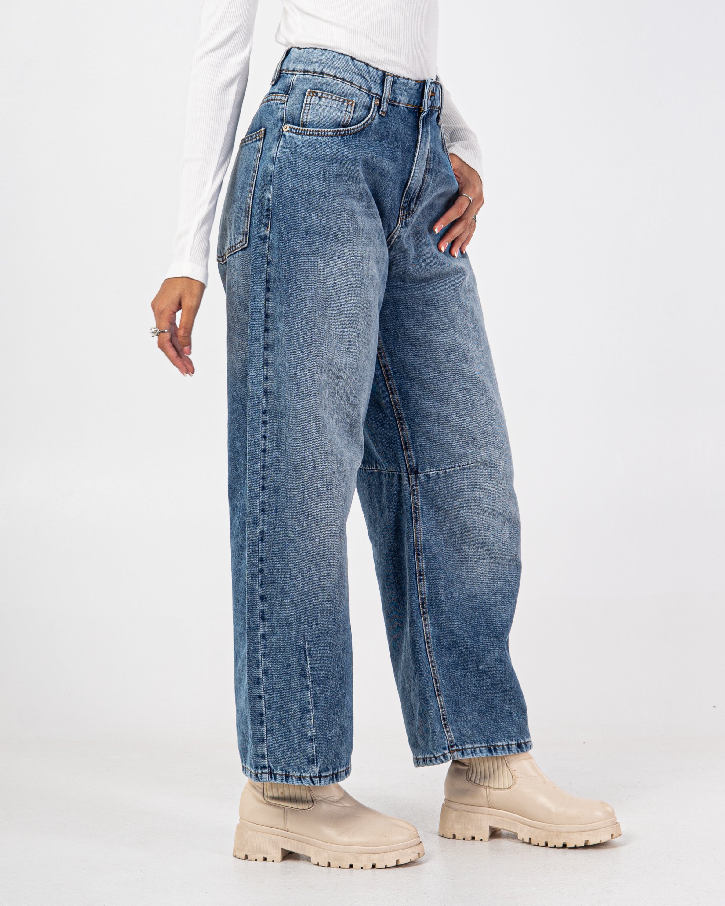 Boyfriend - Denim Trouser