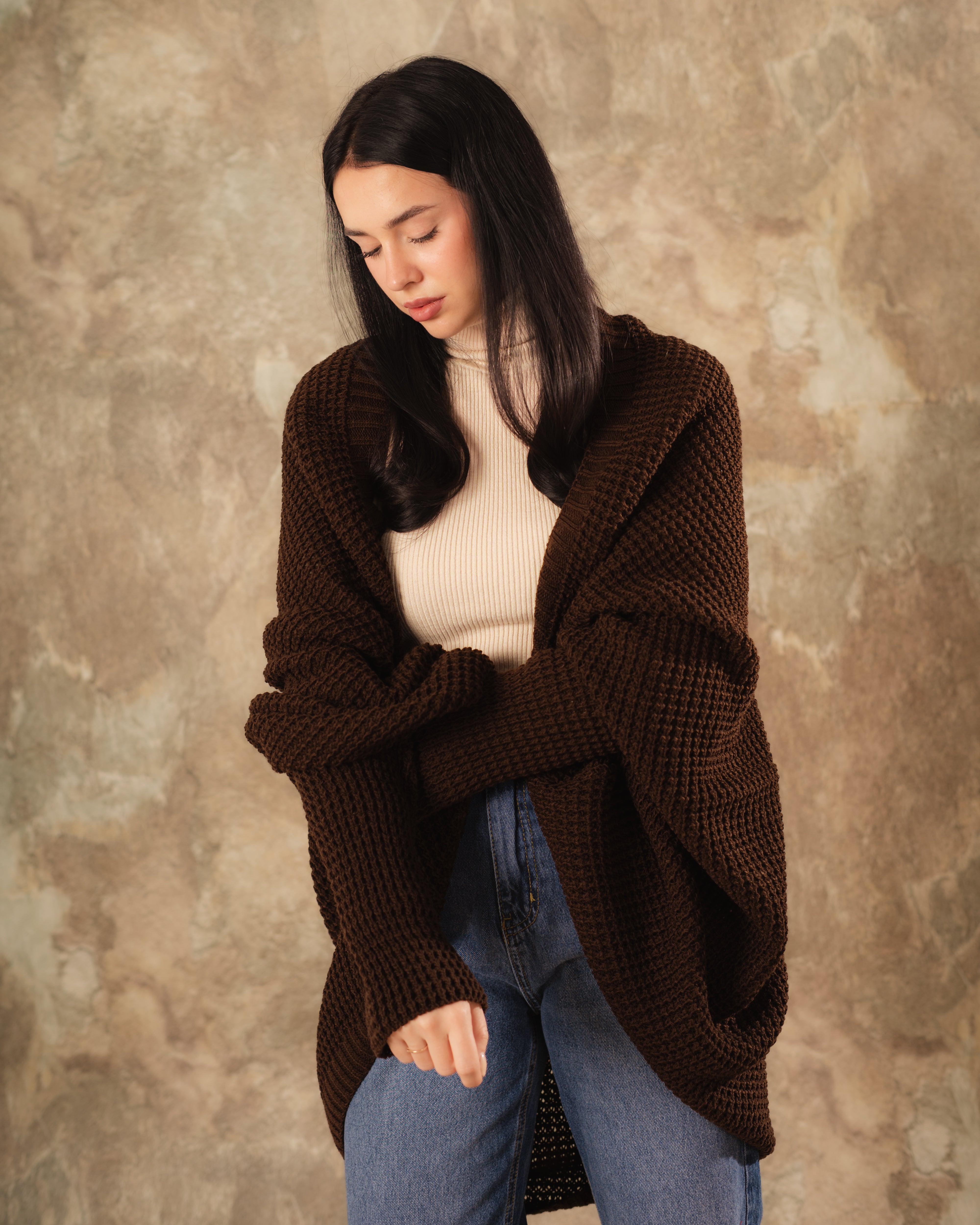 Oversized Cardigan – Plain Long