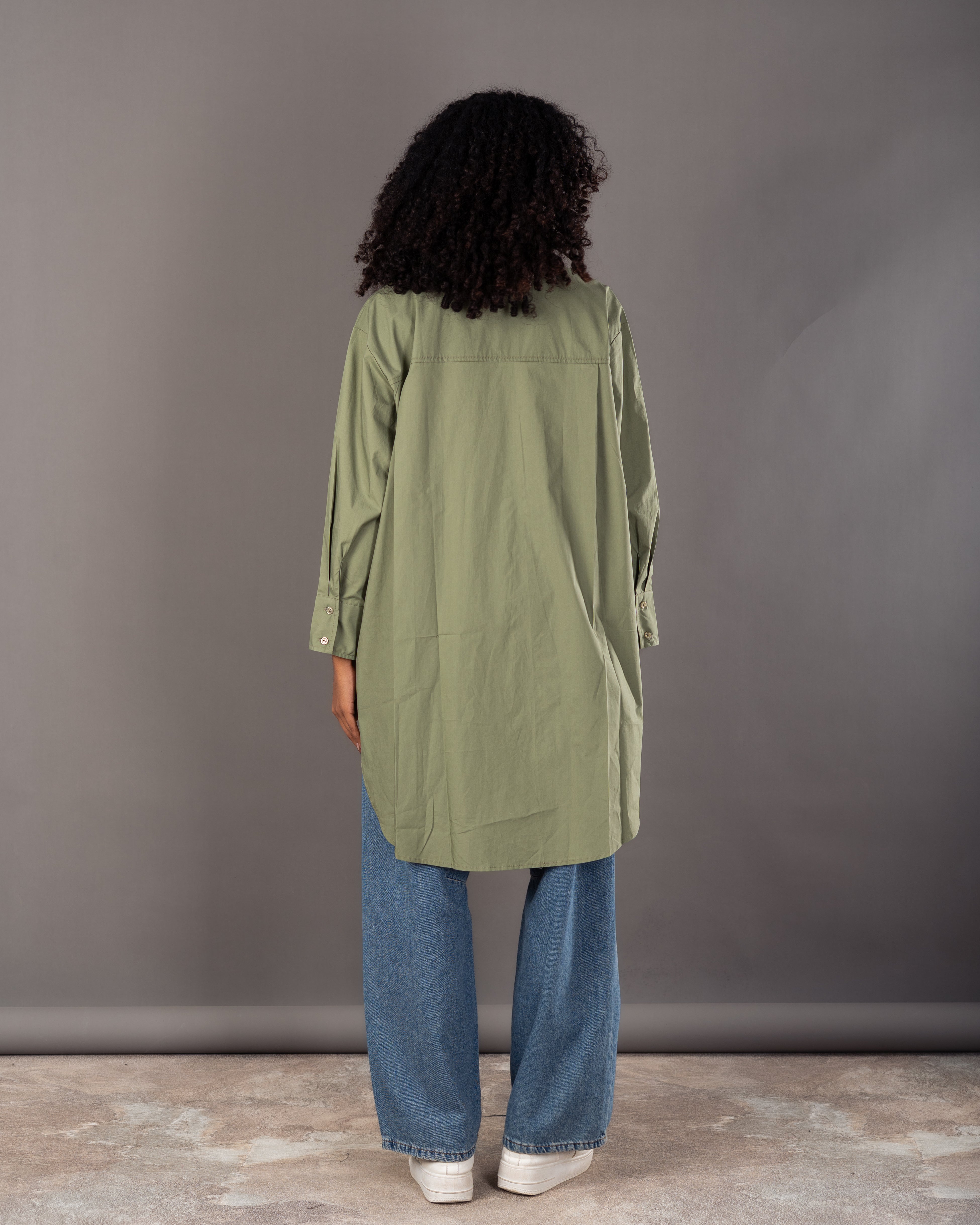 Colored Long - Plain Shirt