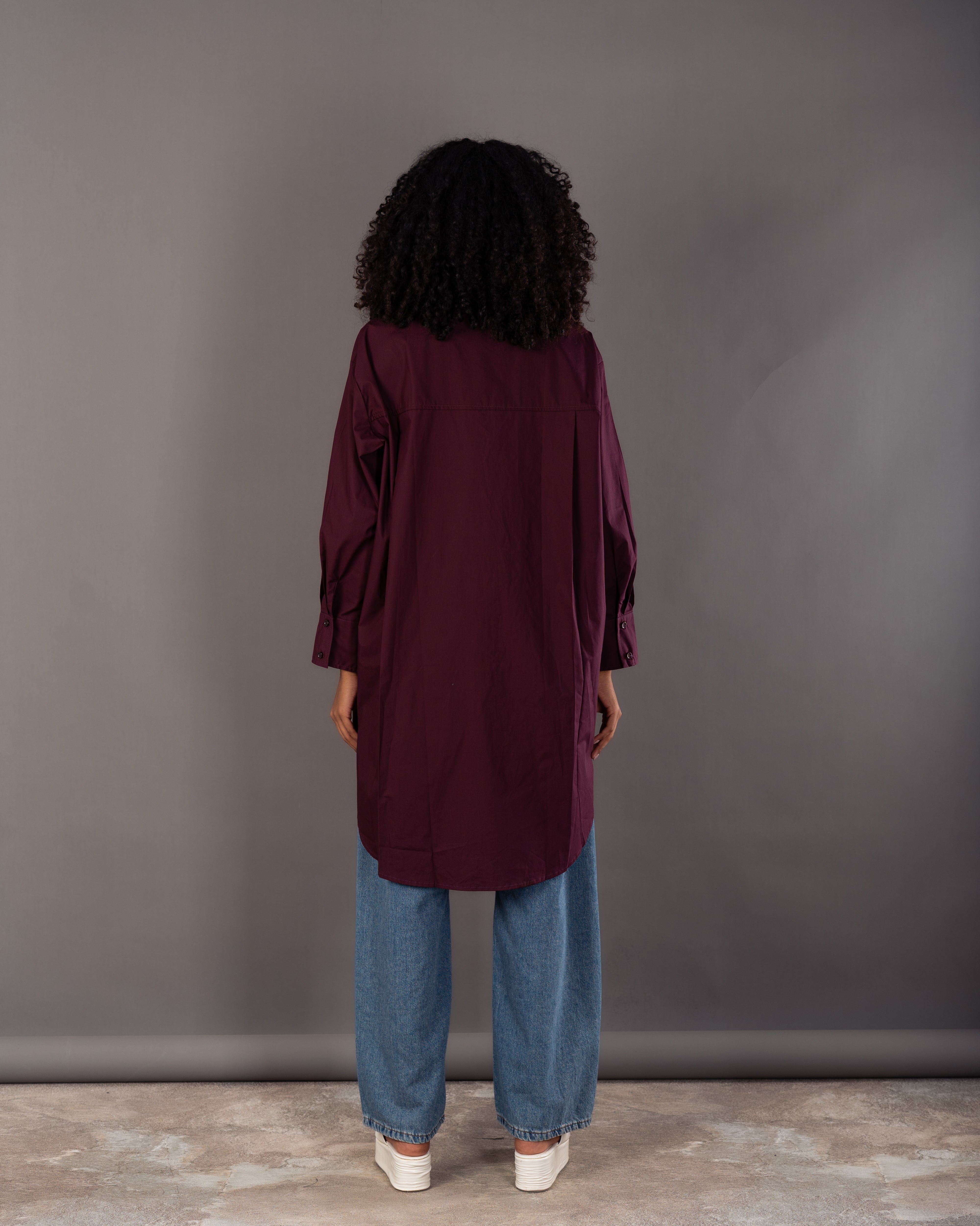 Colored Long - Plain Shirt