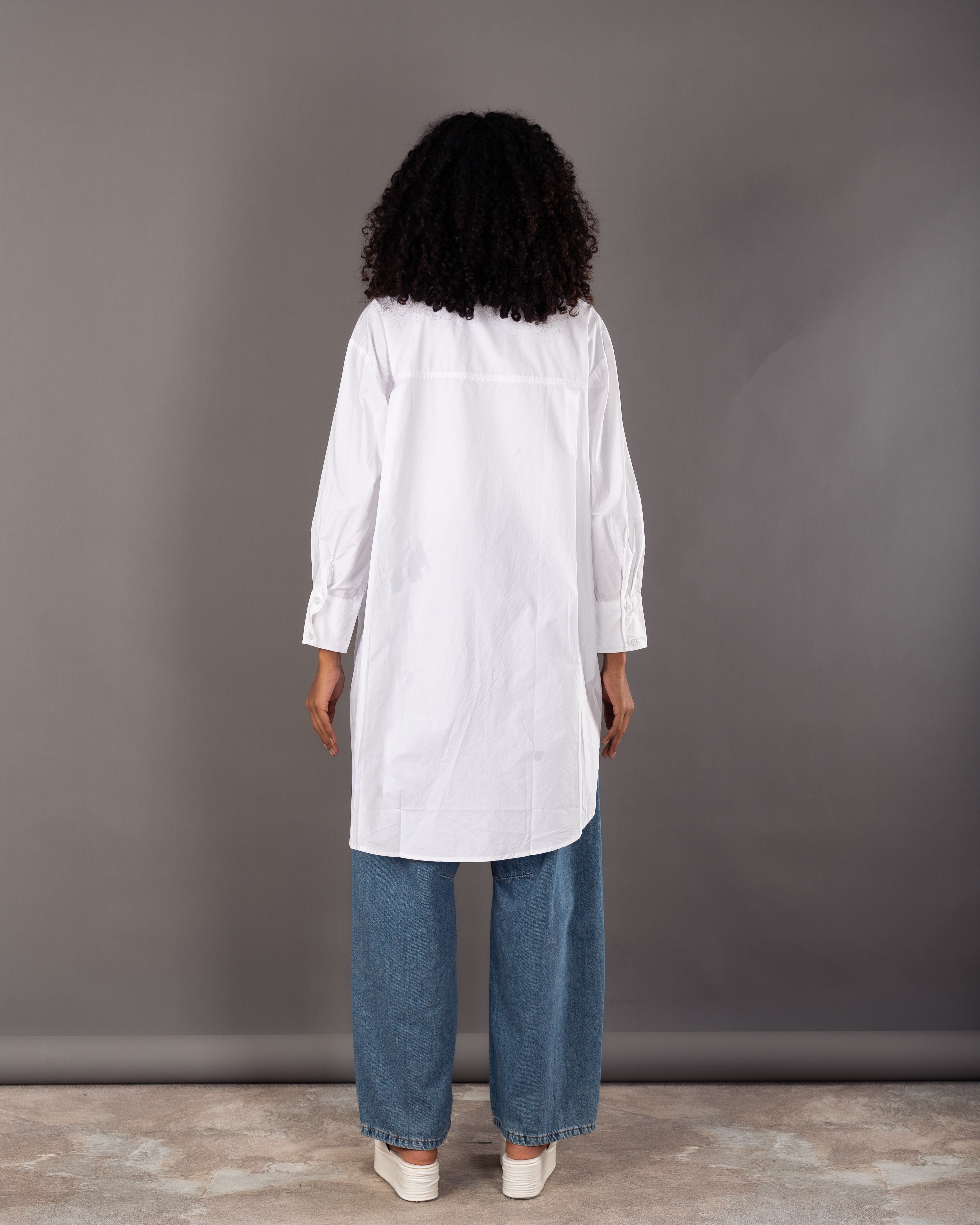 Colored Long - Plain Shirt