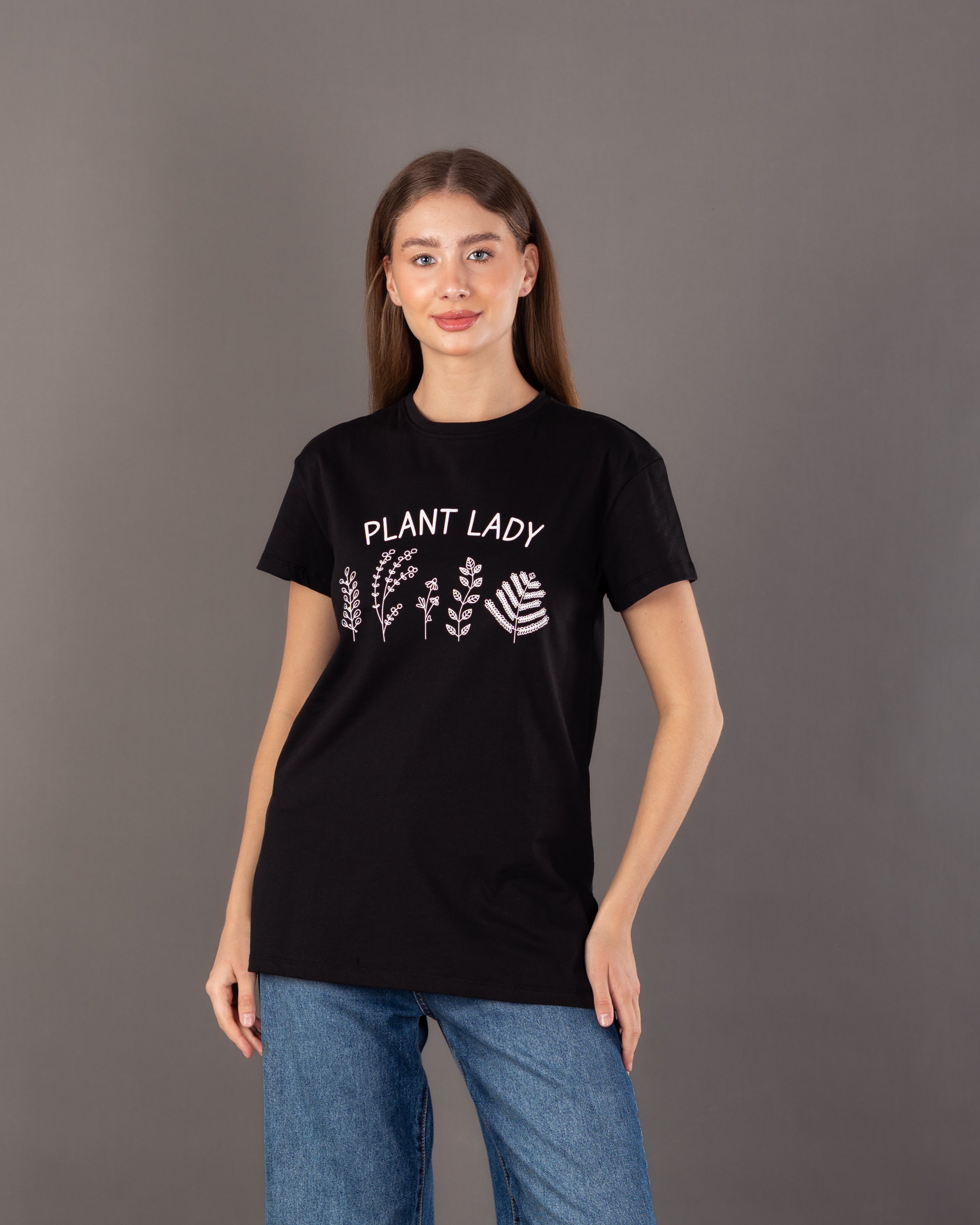 Floral Shapes - Print T-Shirt
