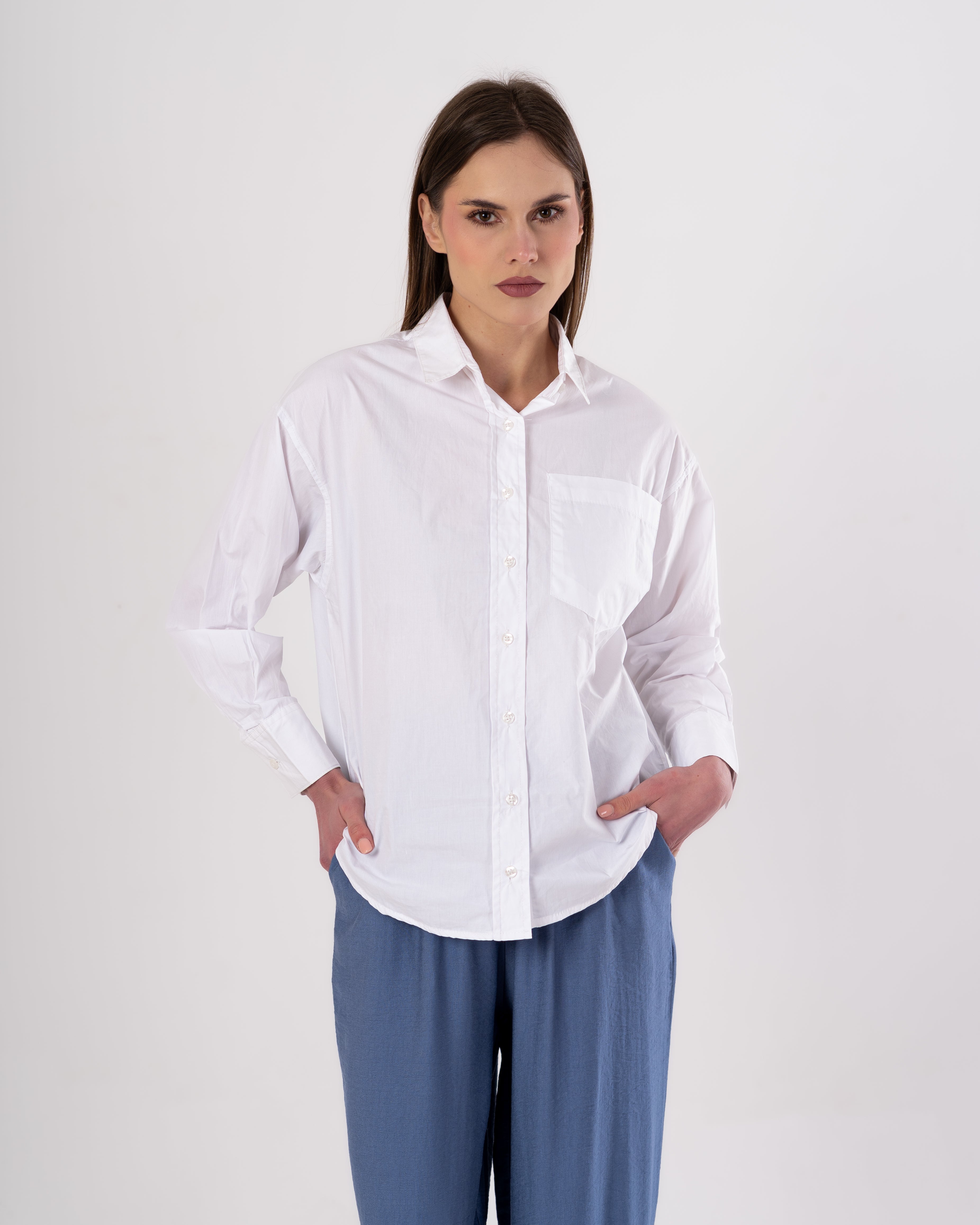 Plain Shirt – Chest Pocket