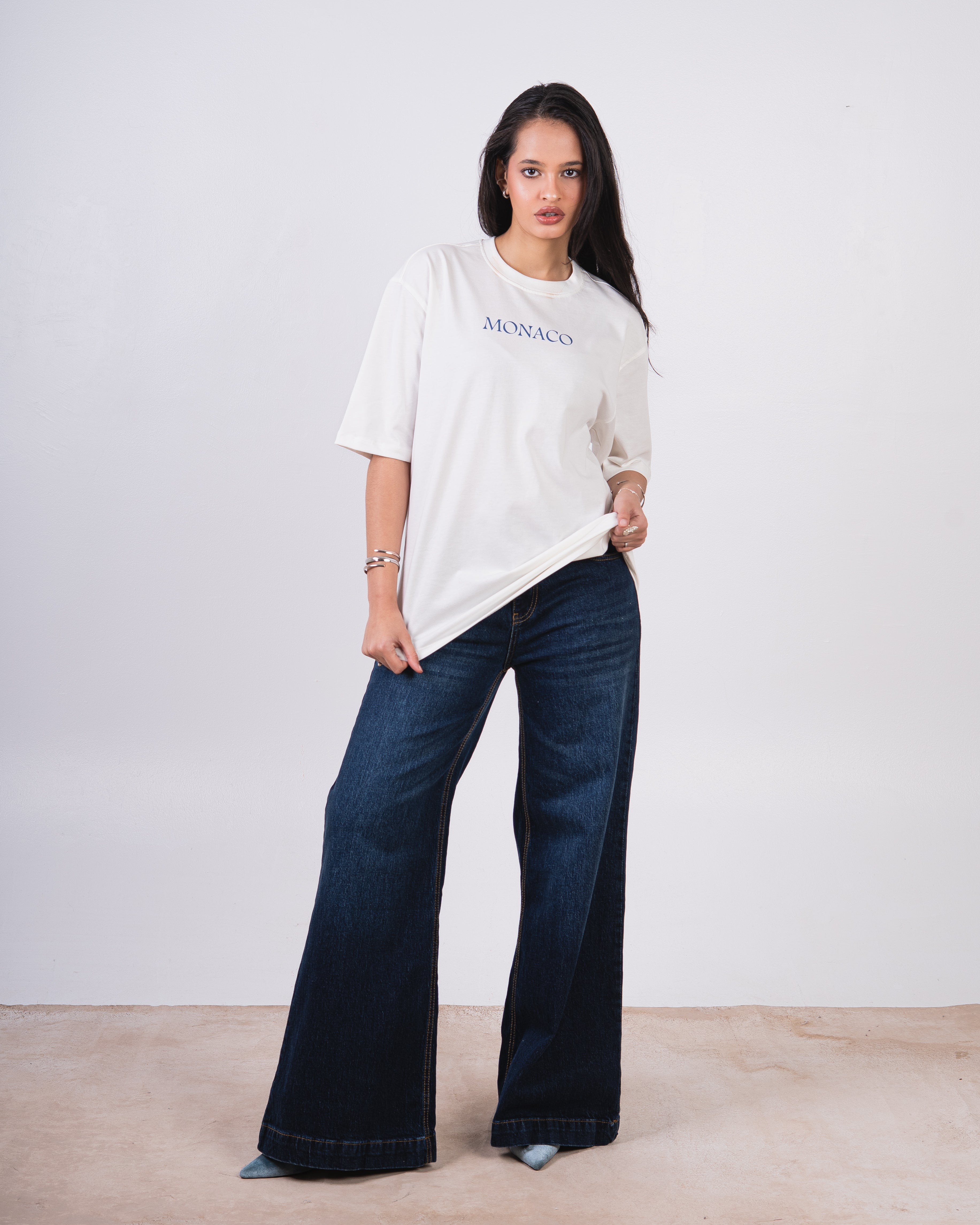 Village Back Print T-Shirt