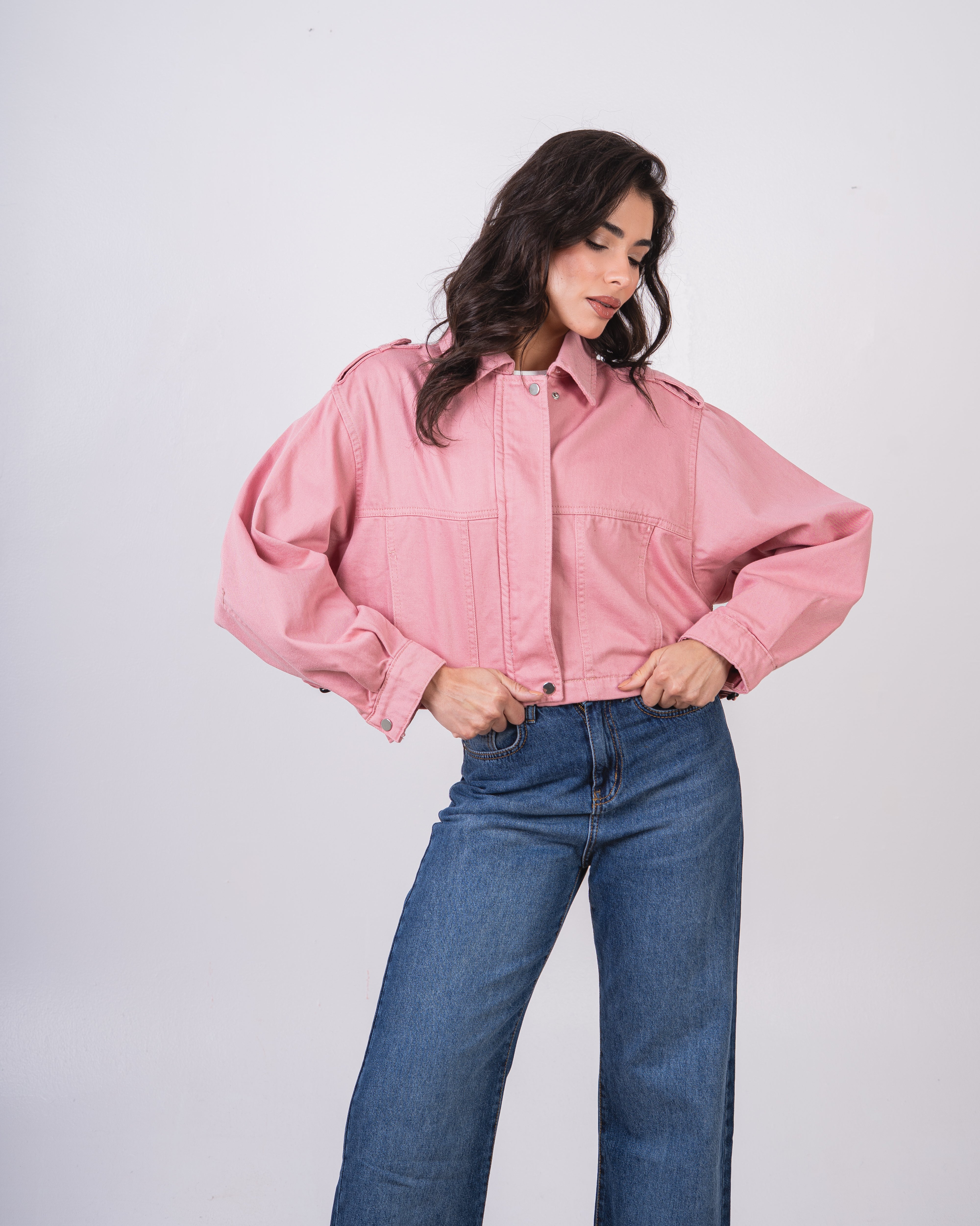 Oversized Short - Gabardine Jacket