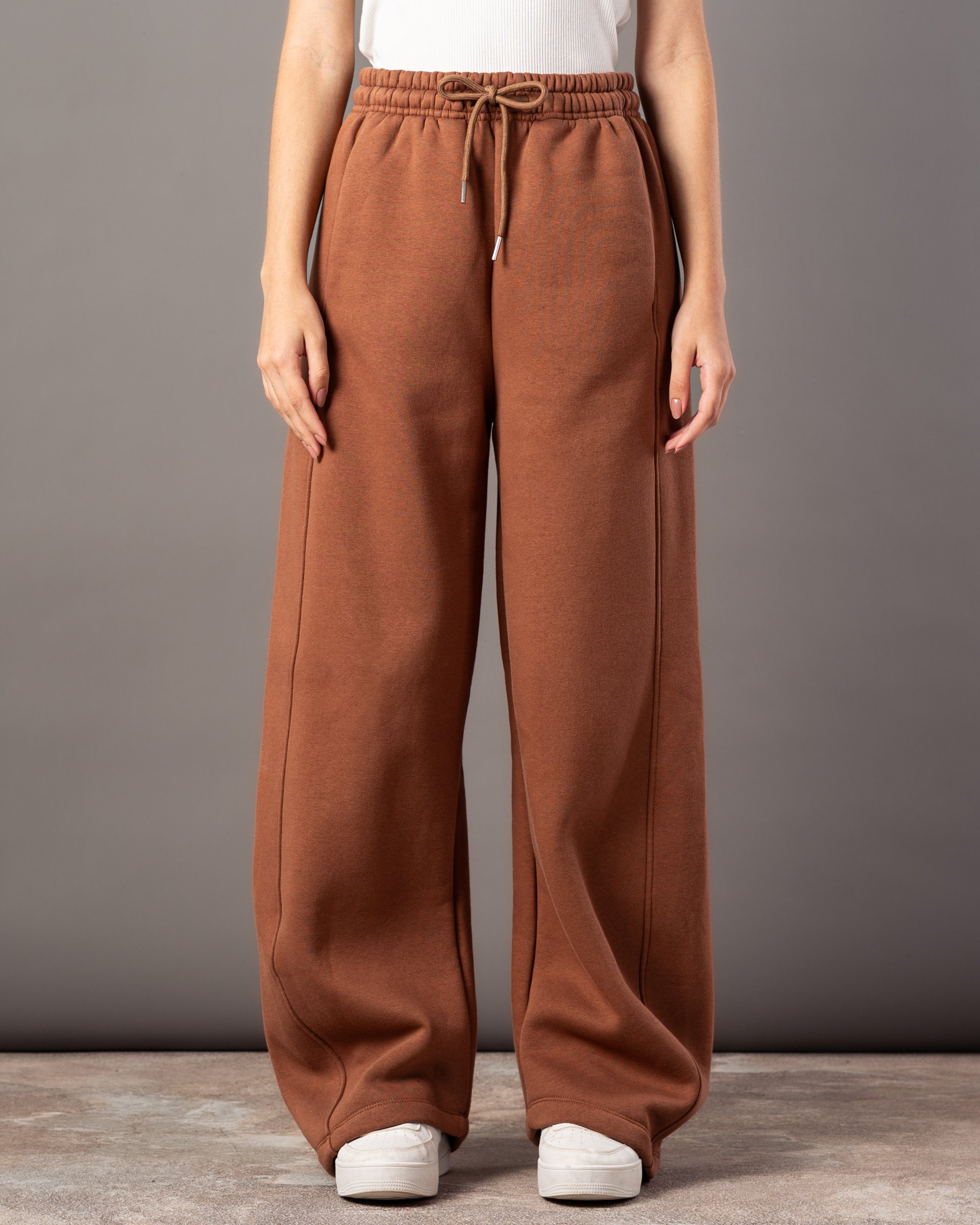 Milton Trouser – Plain Wide-Leg (Double Side Stripes)