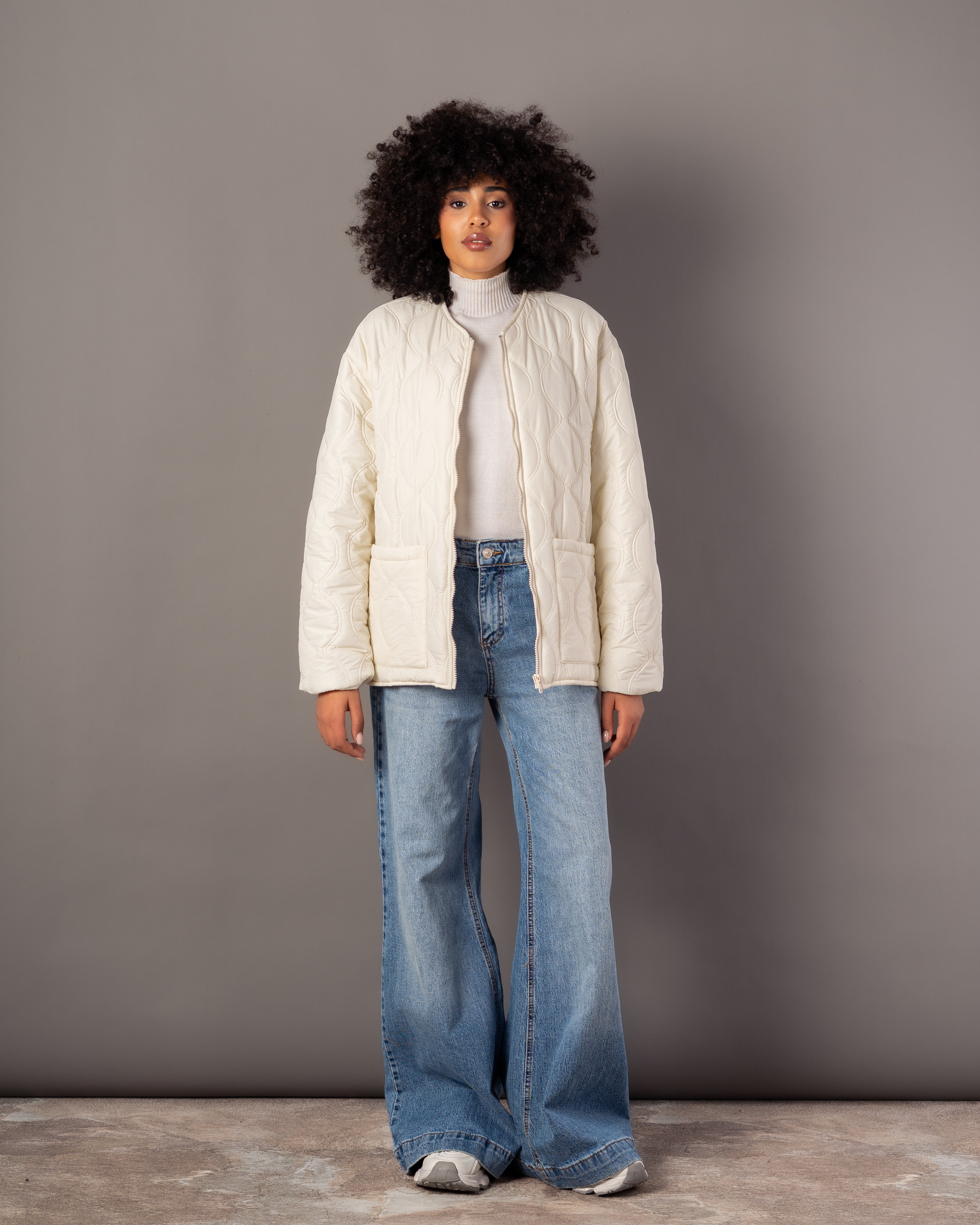 Waterproof Jacket – Round Neck (Pockets)