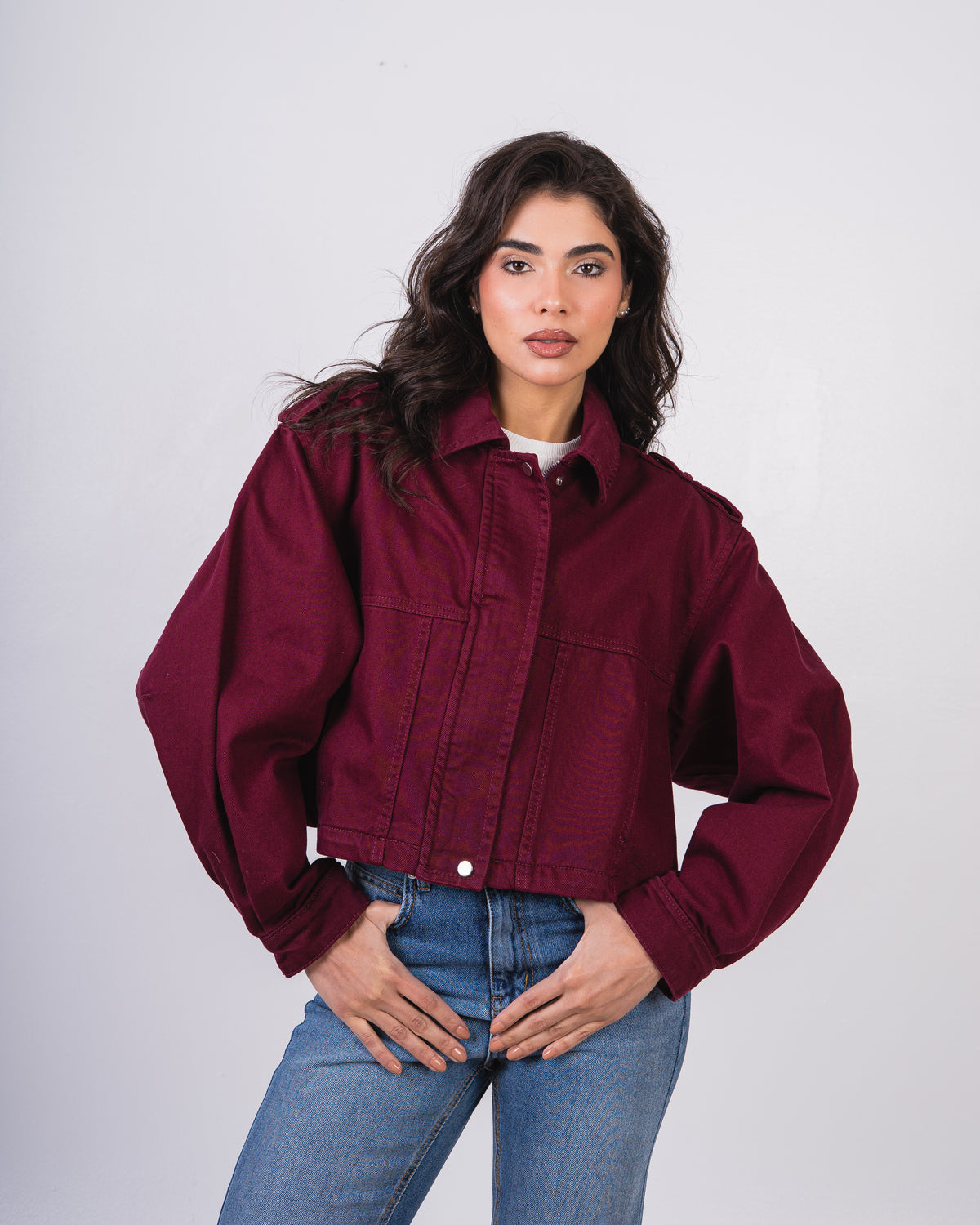 Oversized Short - Gabardine Jacket