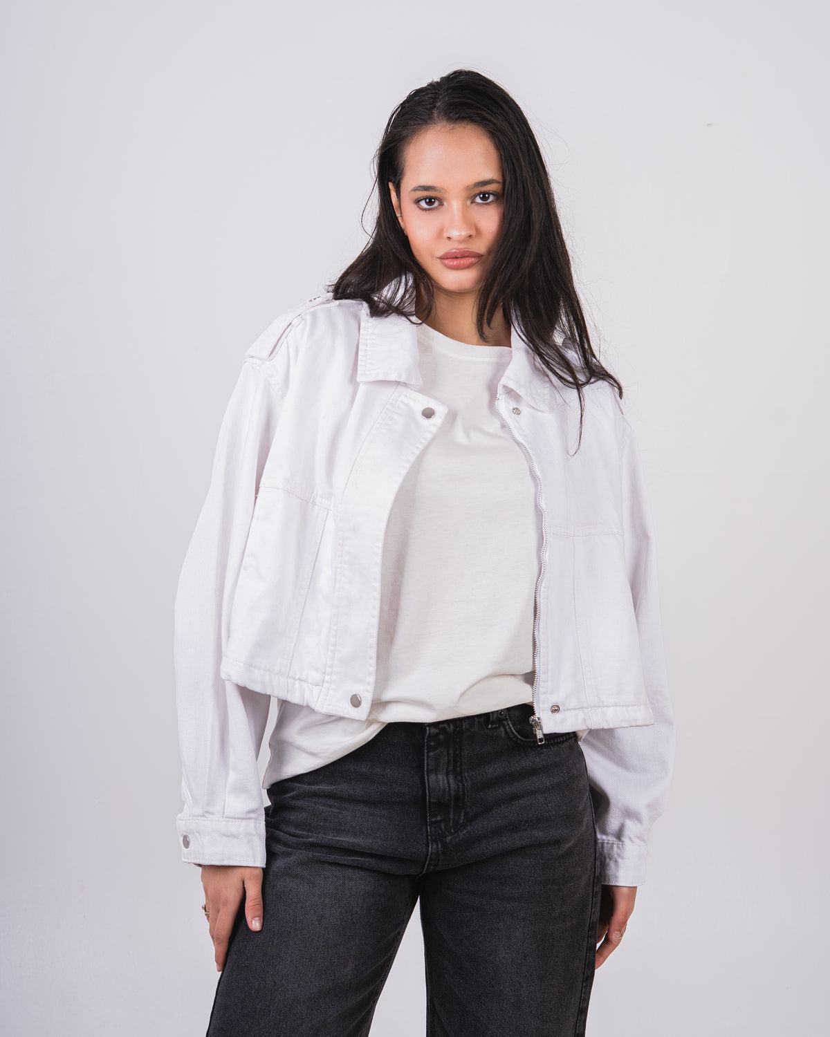 Oversized Short - Gabardine Jacket