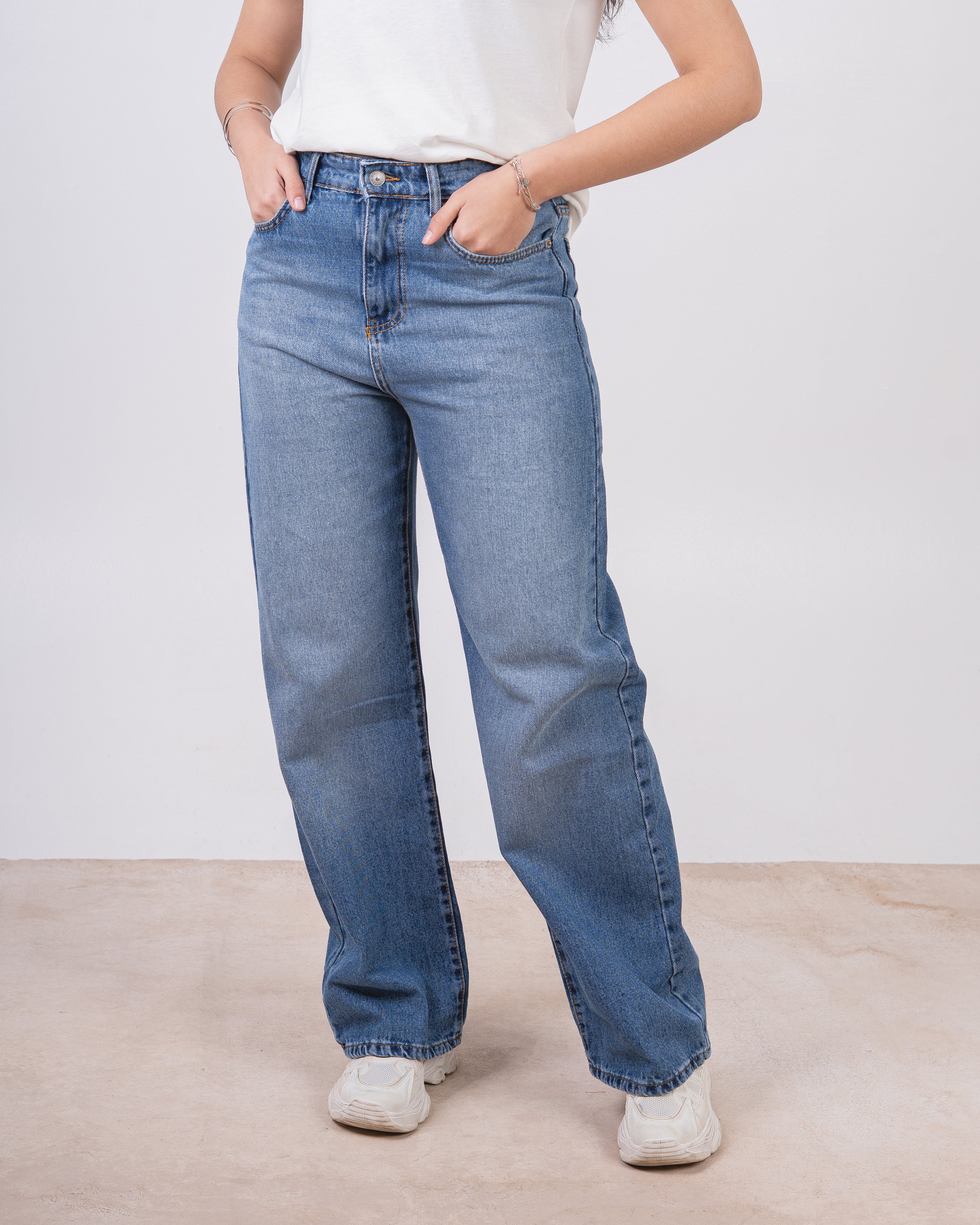 Jeans Trouser – Wide Leg (Different Colors)