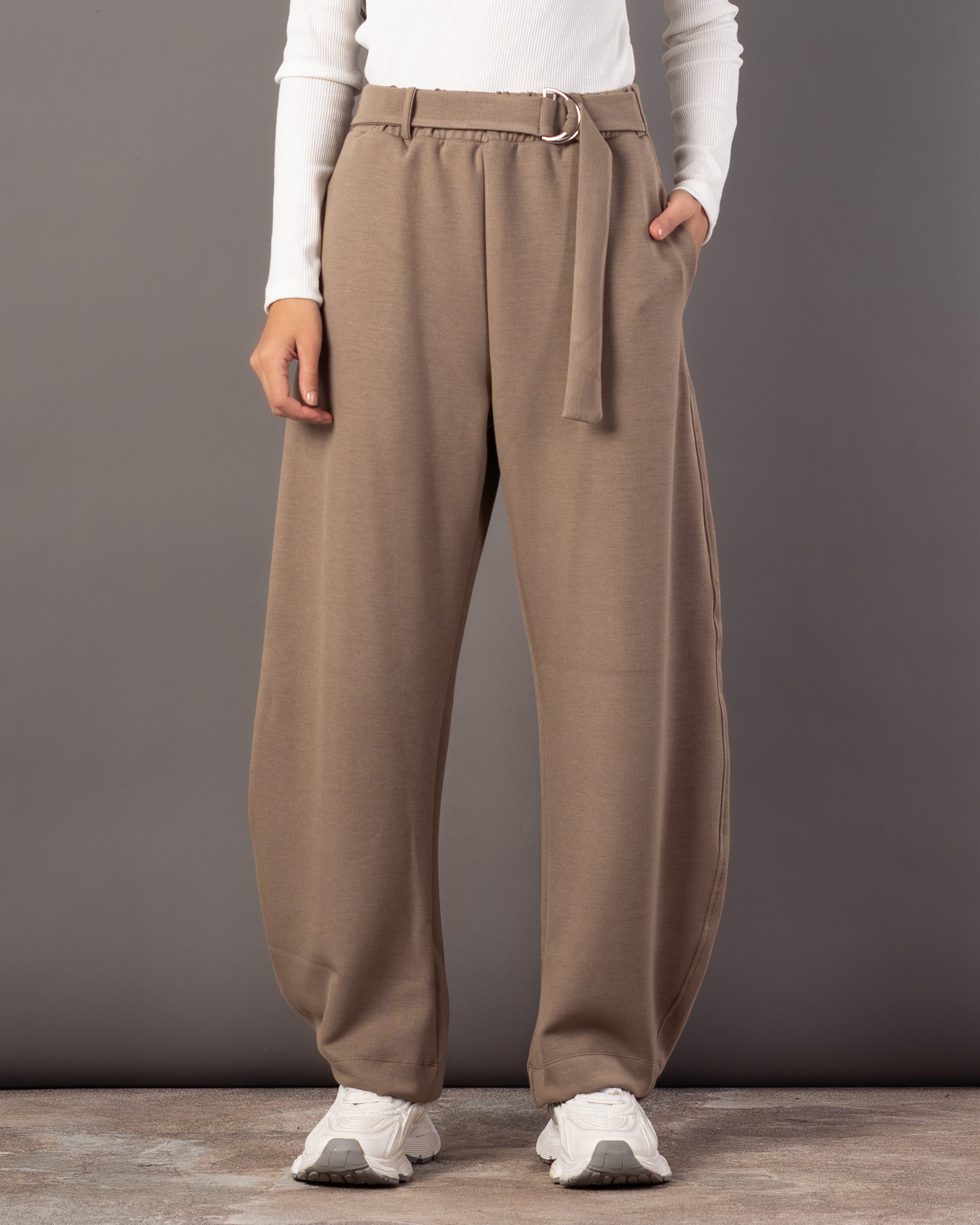 Plain Trouser – With Belt (Smooth Fabric)