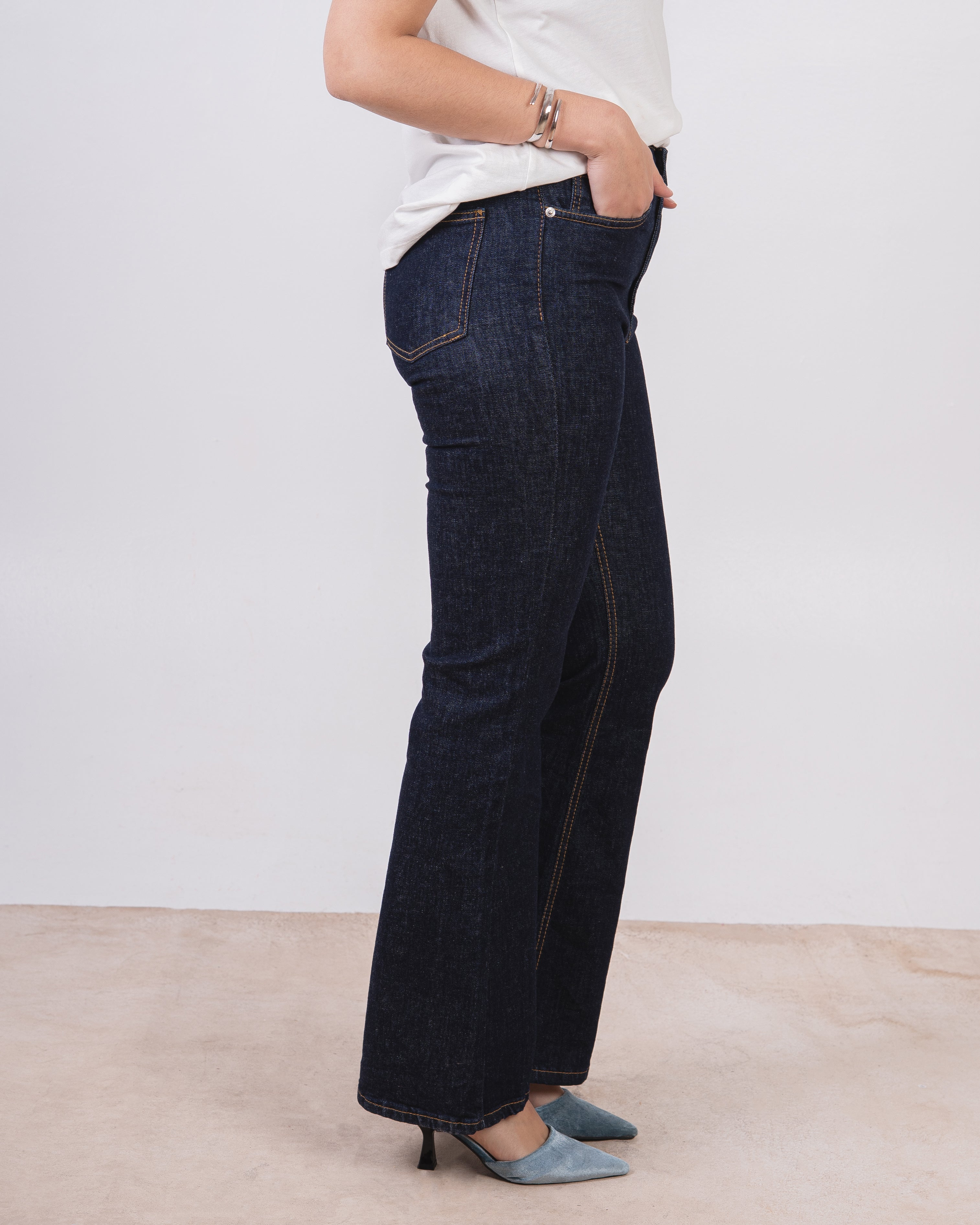 Flared - Denim Trouse