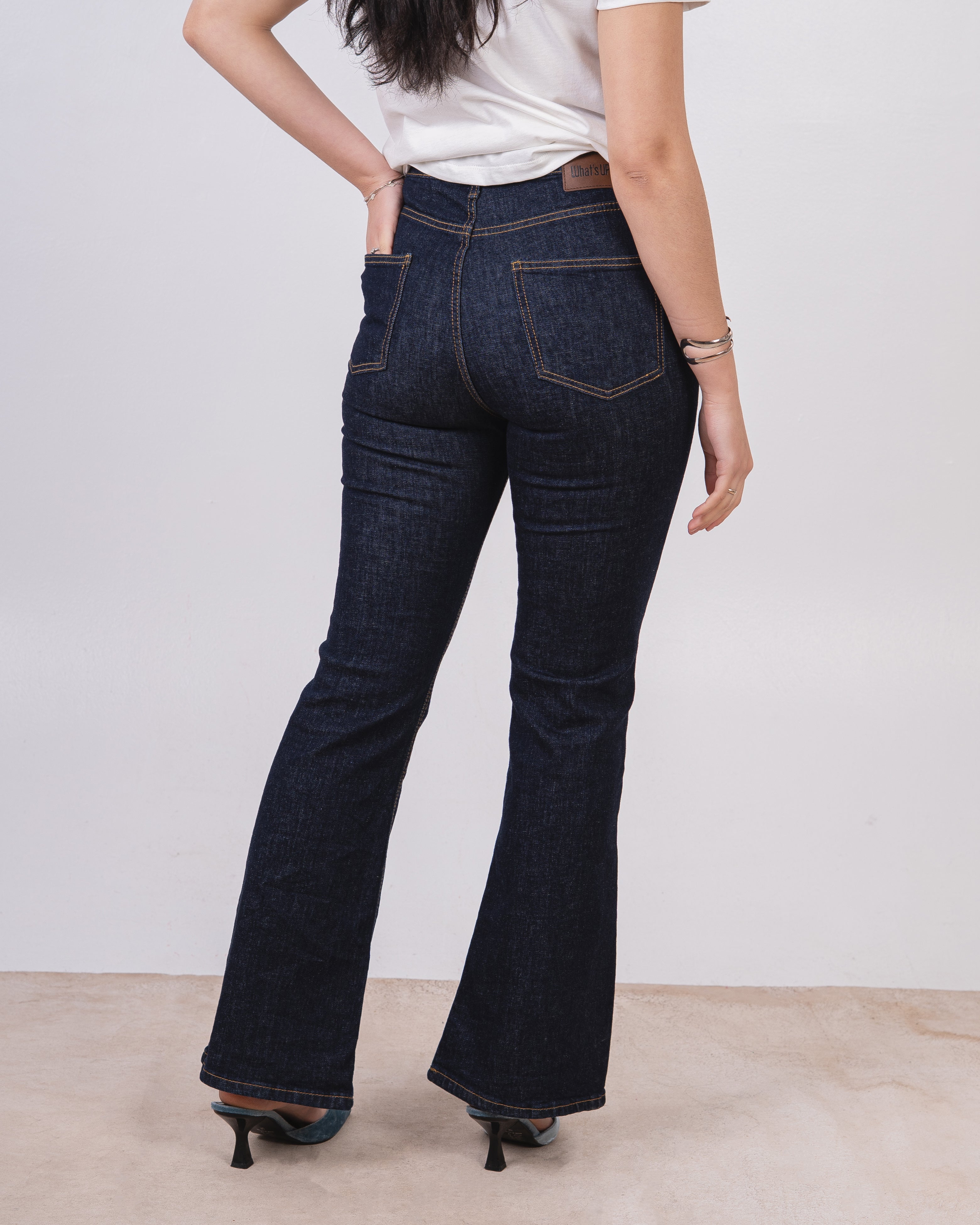 Flared - Denim Trouse
