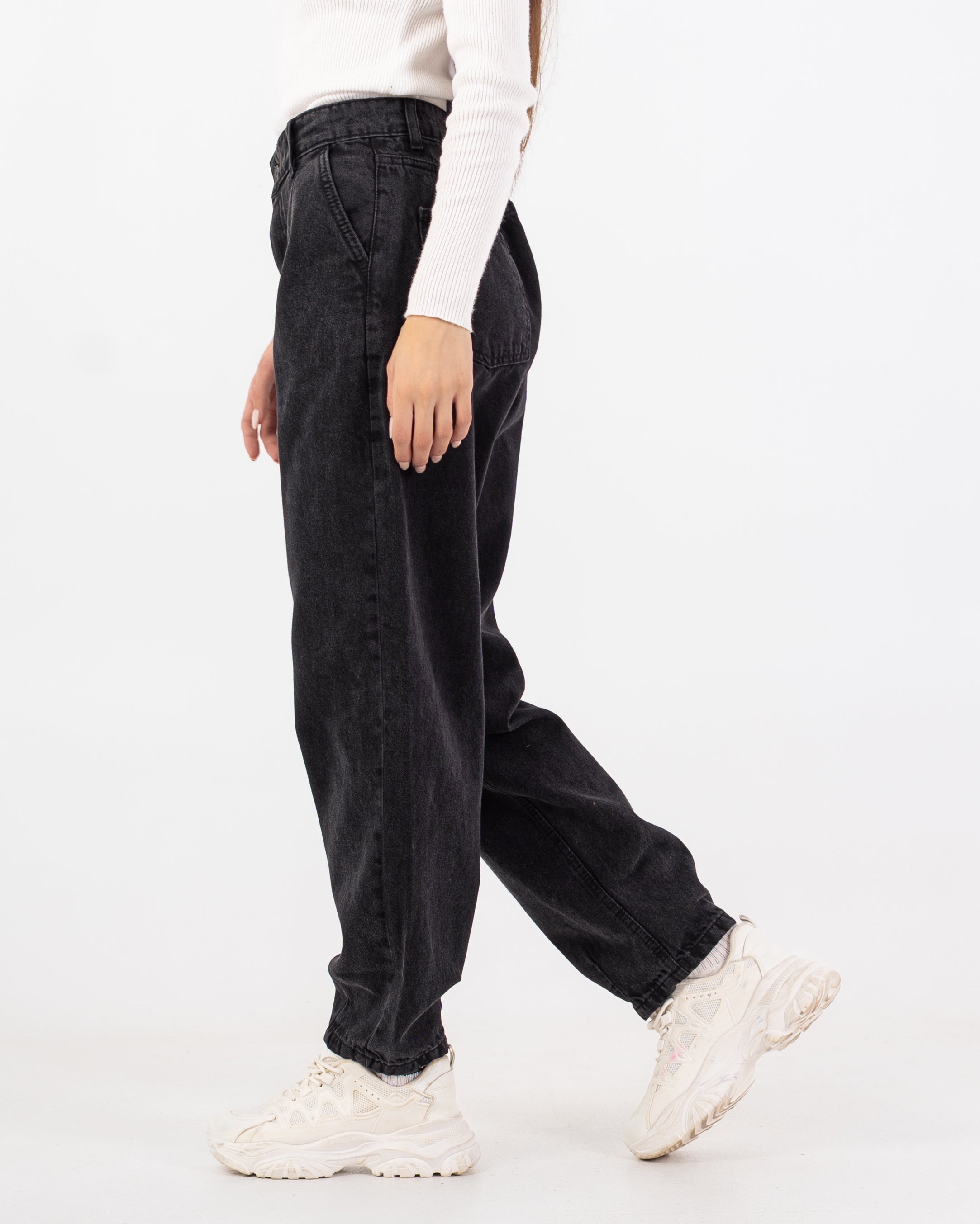 Mom-Fit Jeans – Plain