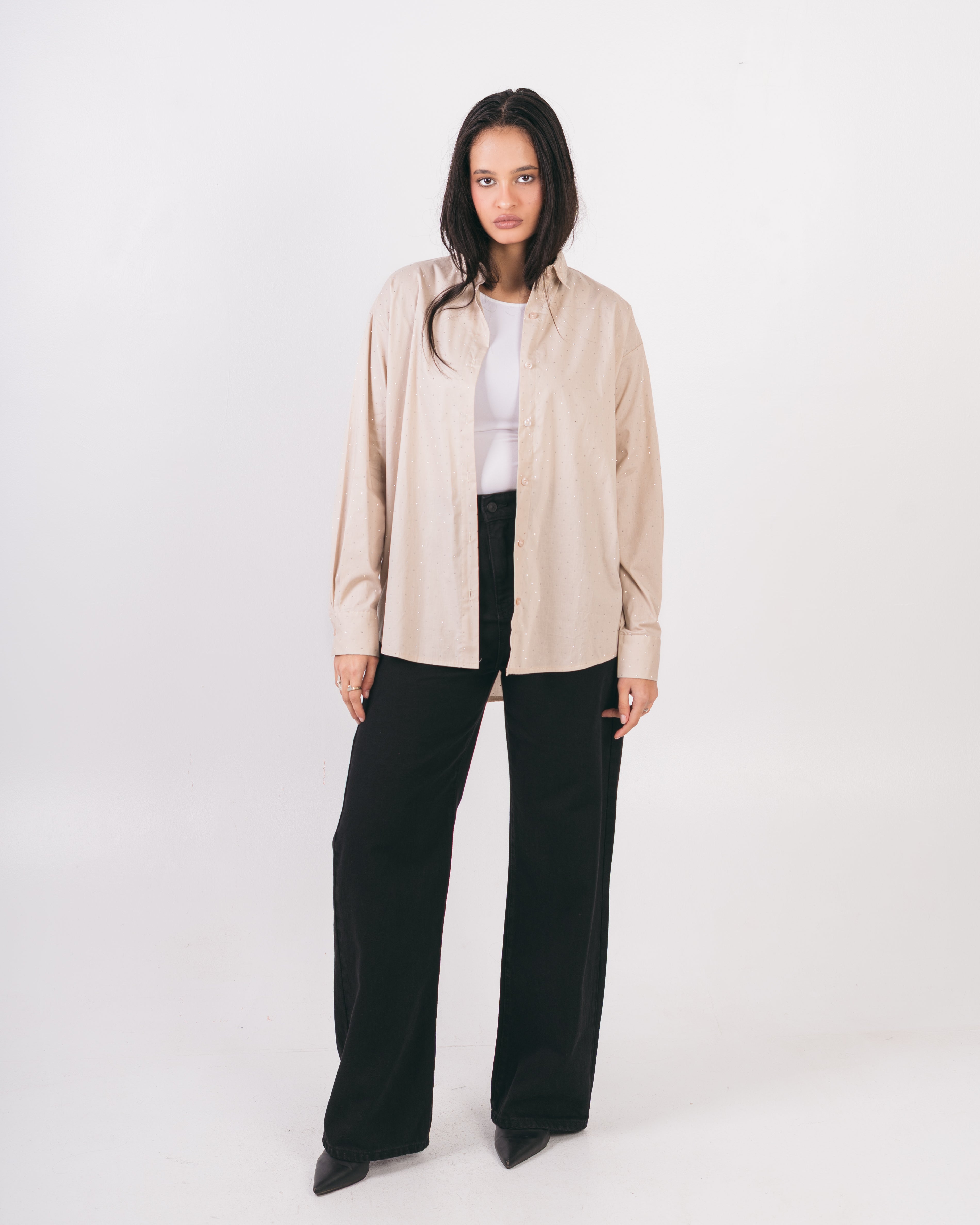Long Shirt - With Shiny Beads