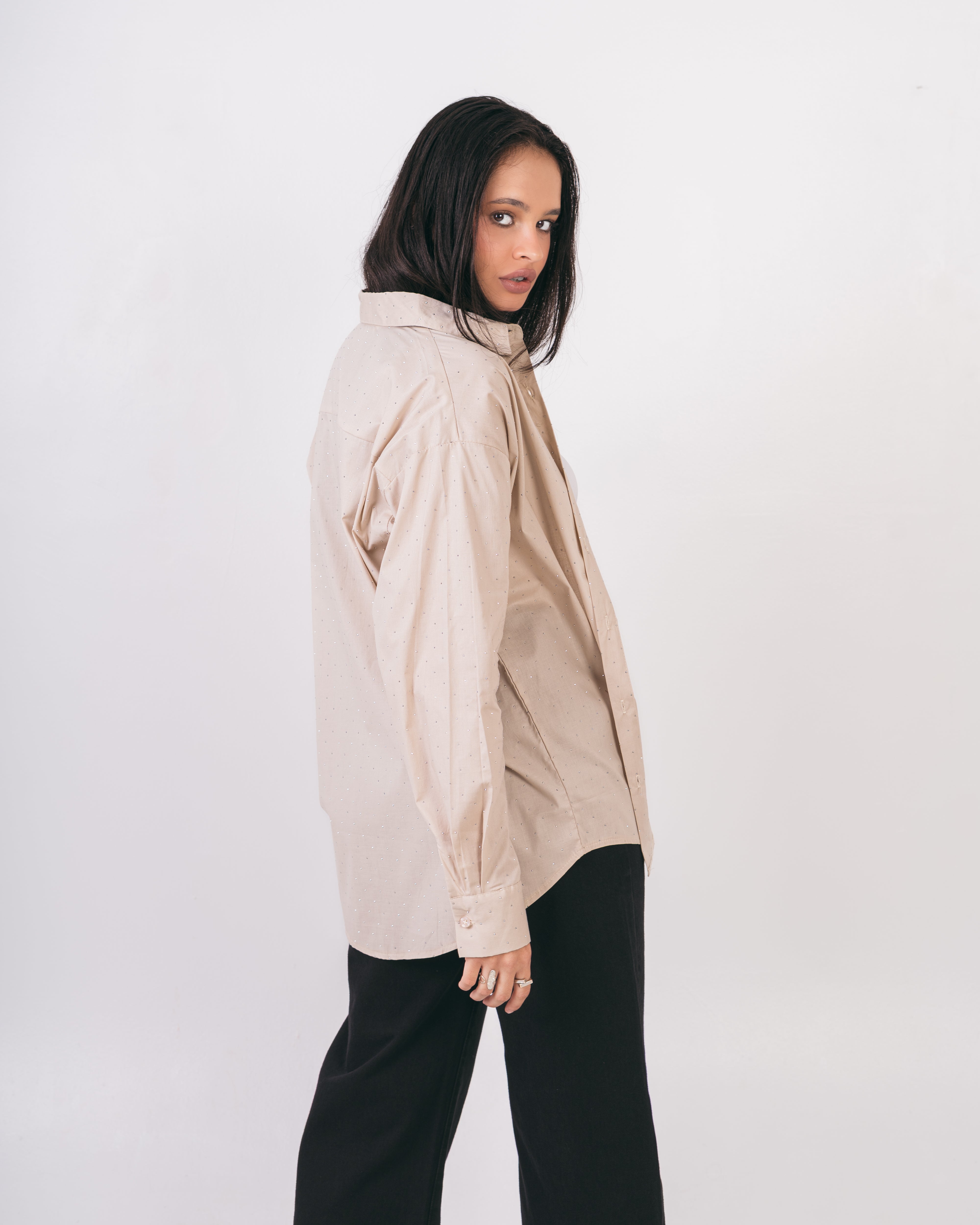 Long Shirt - With Shiny Beads