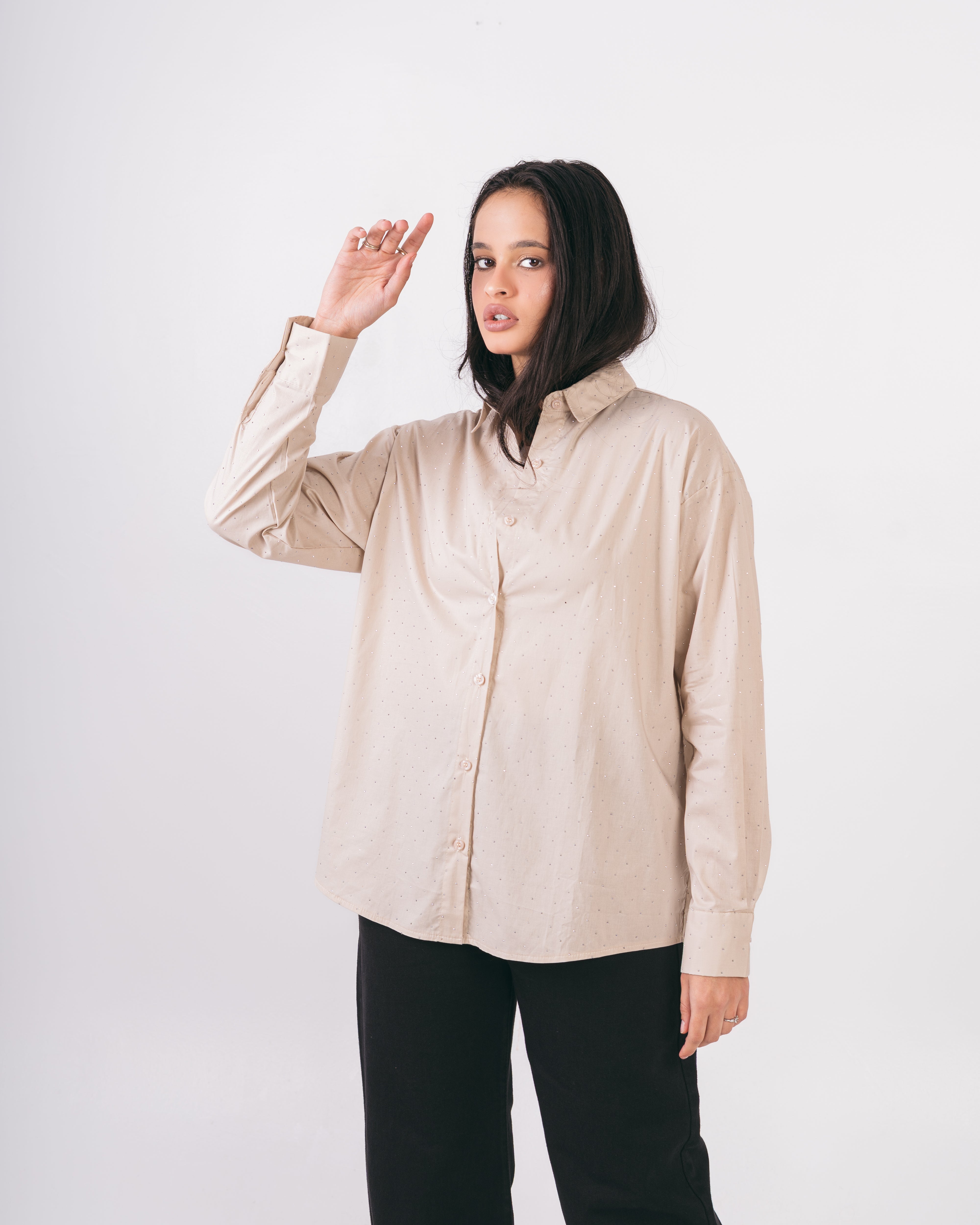 Long Shirt - With Shiny Beads