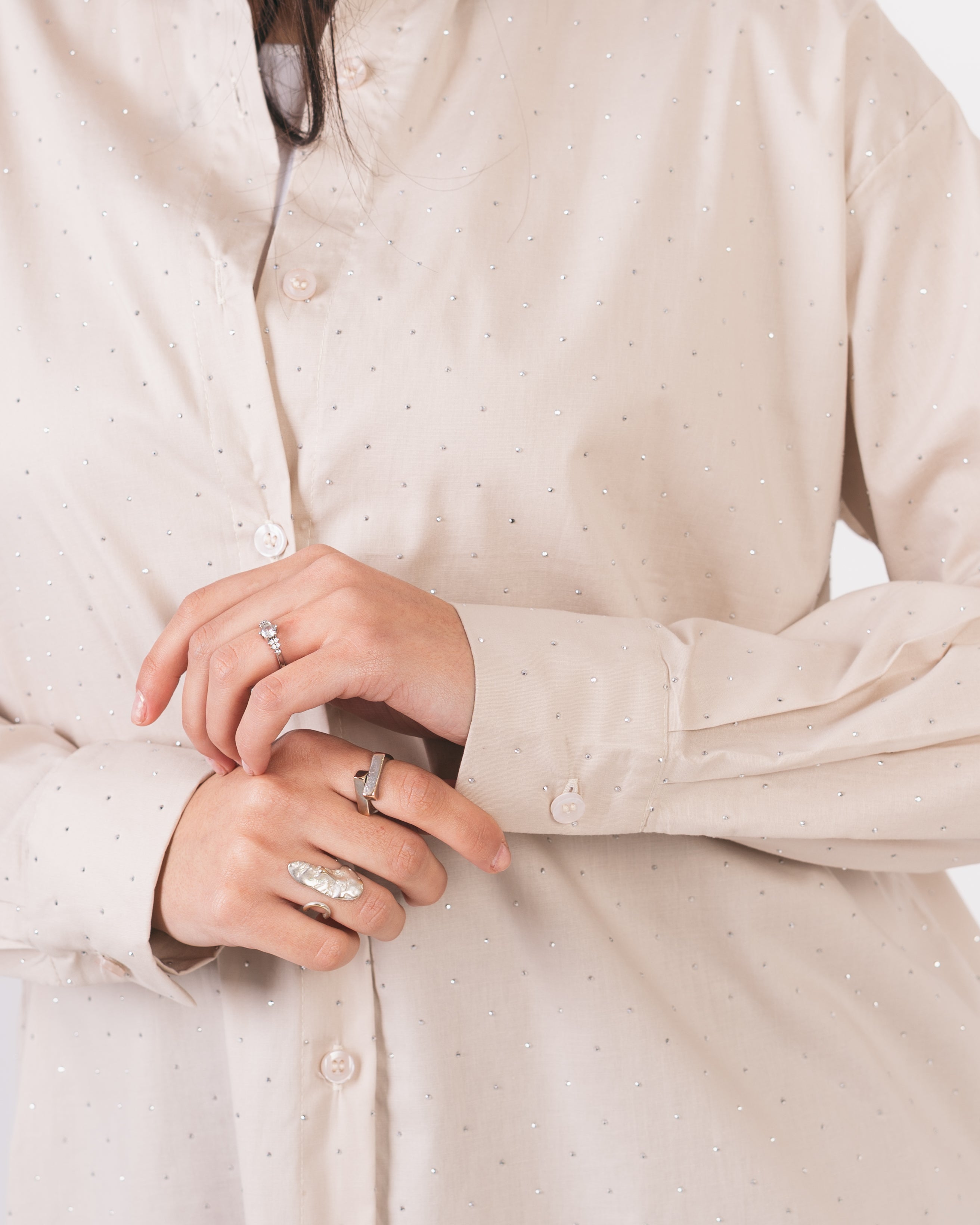 Long Shirt - With Shiny Beads