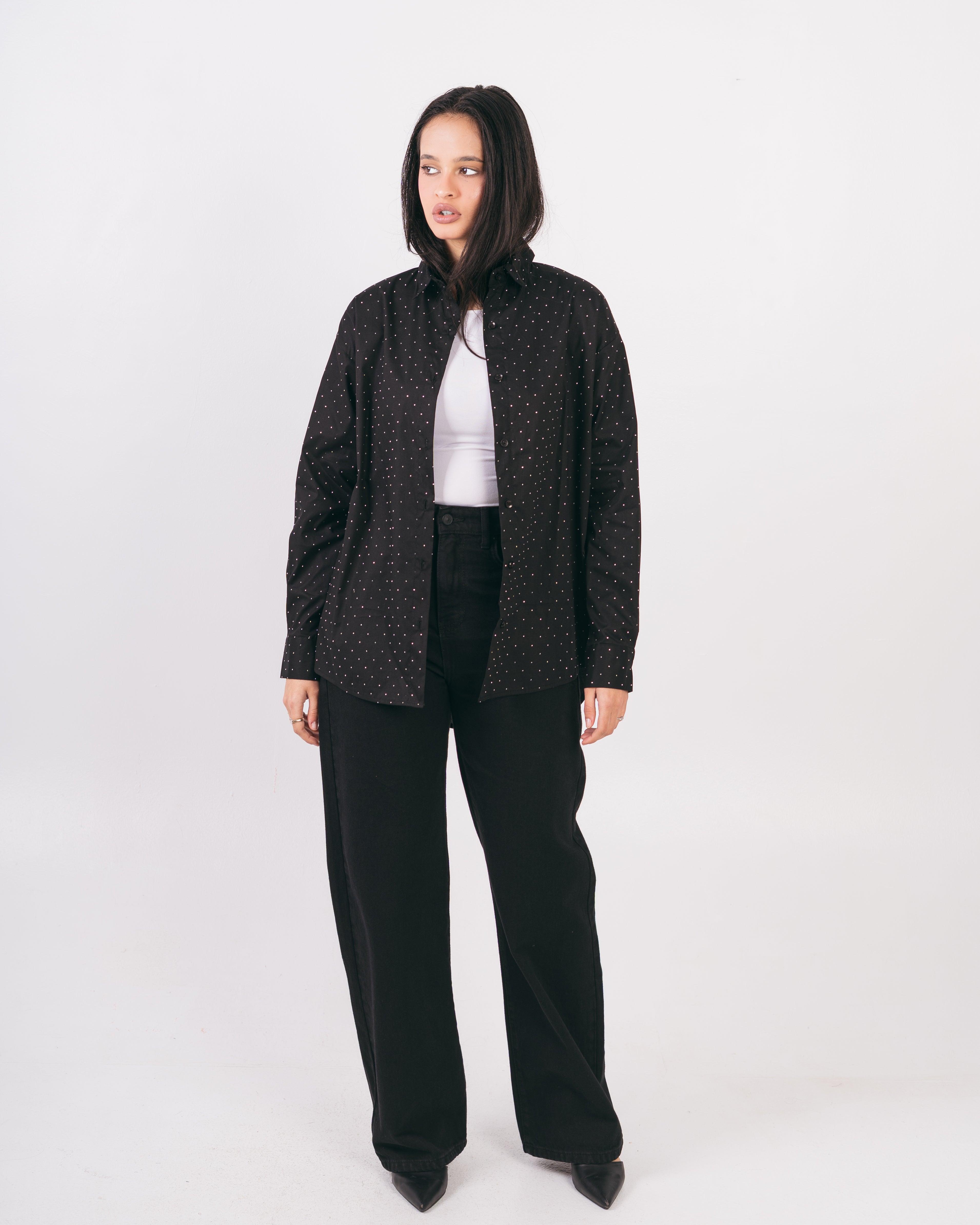 Long Shirt - With Shiny Beads