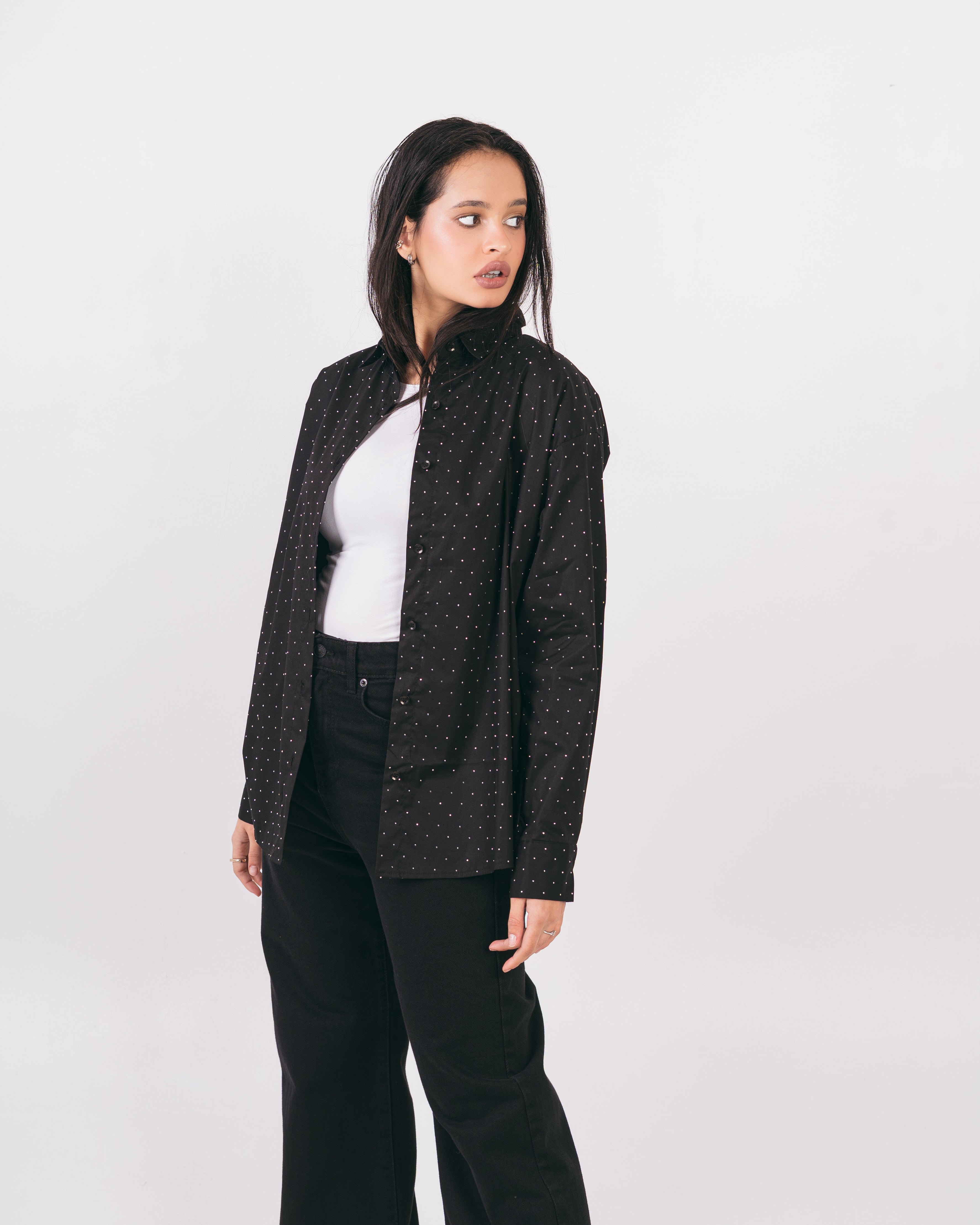 Long Shirt - With Shiny Beads