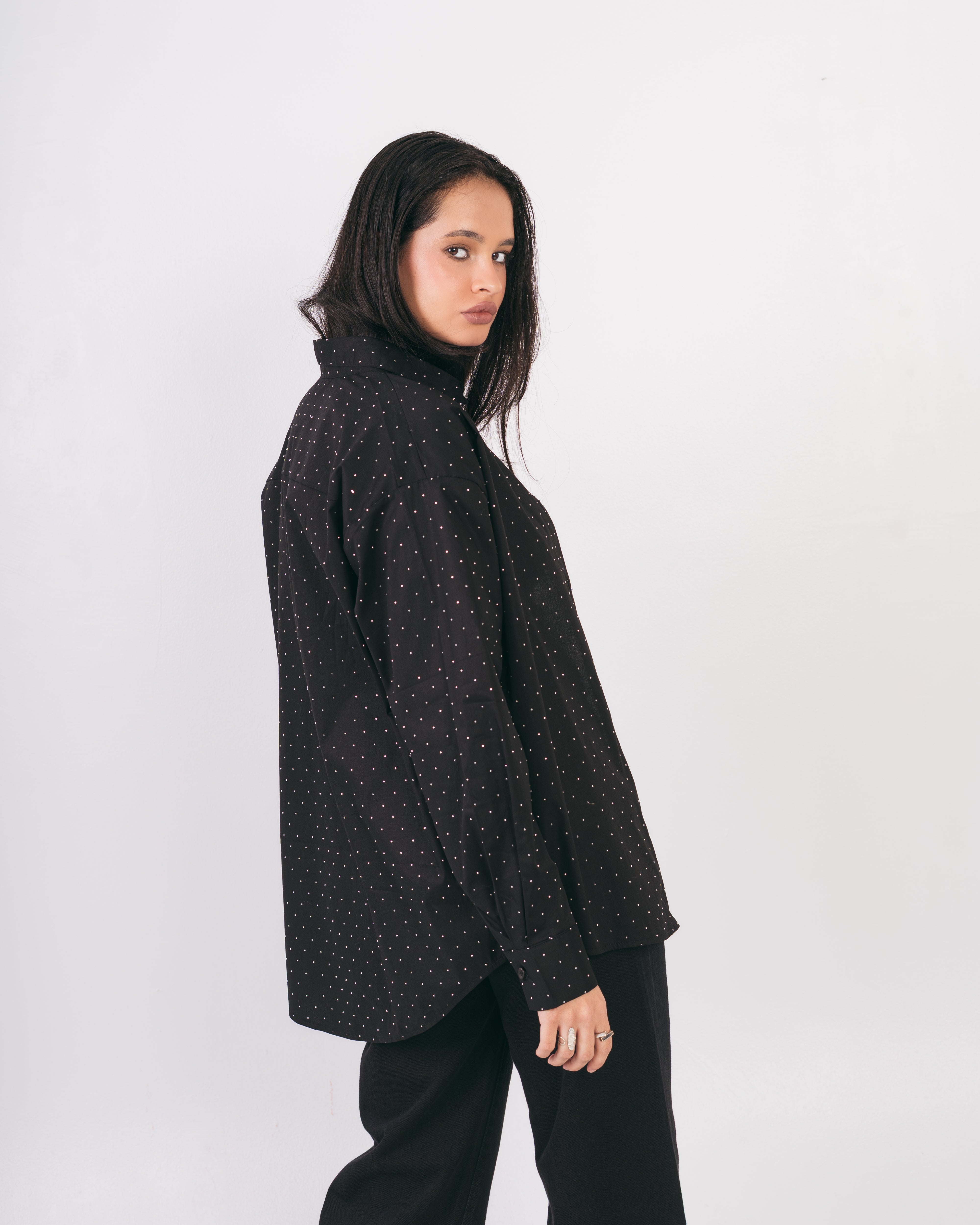 Long Shirt - With Shiny Beads