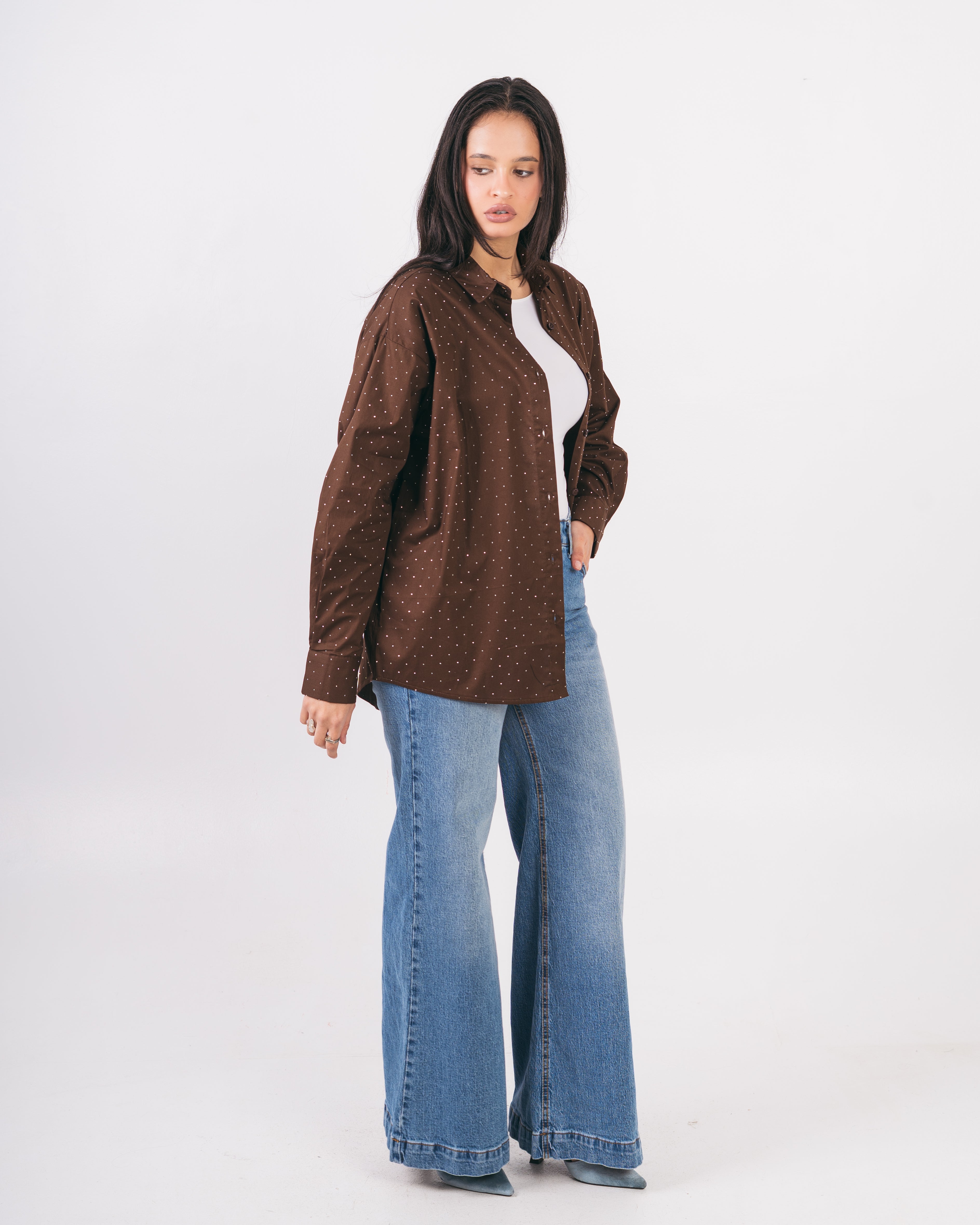 Long Shirt - With Shiny Beads