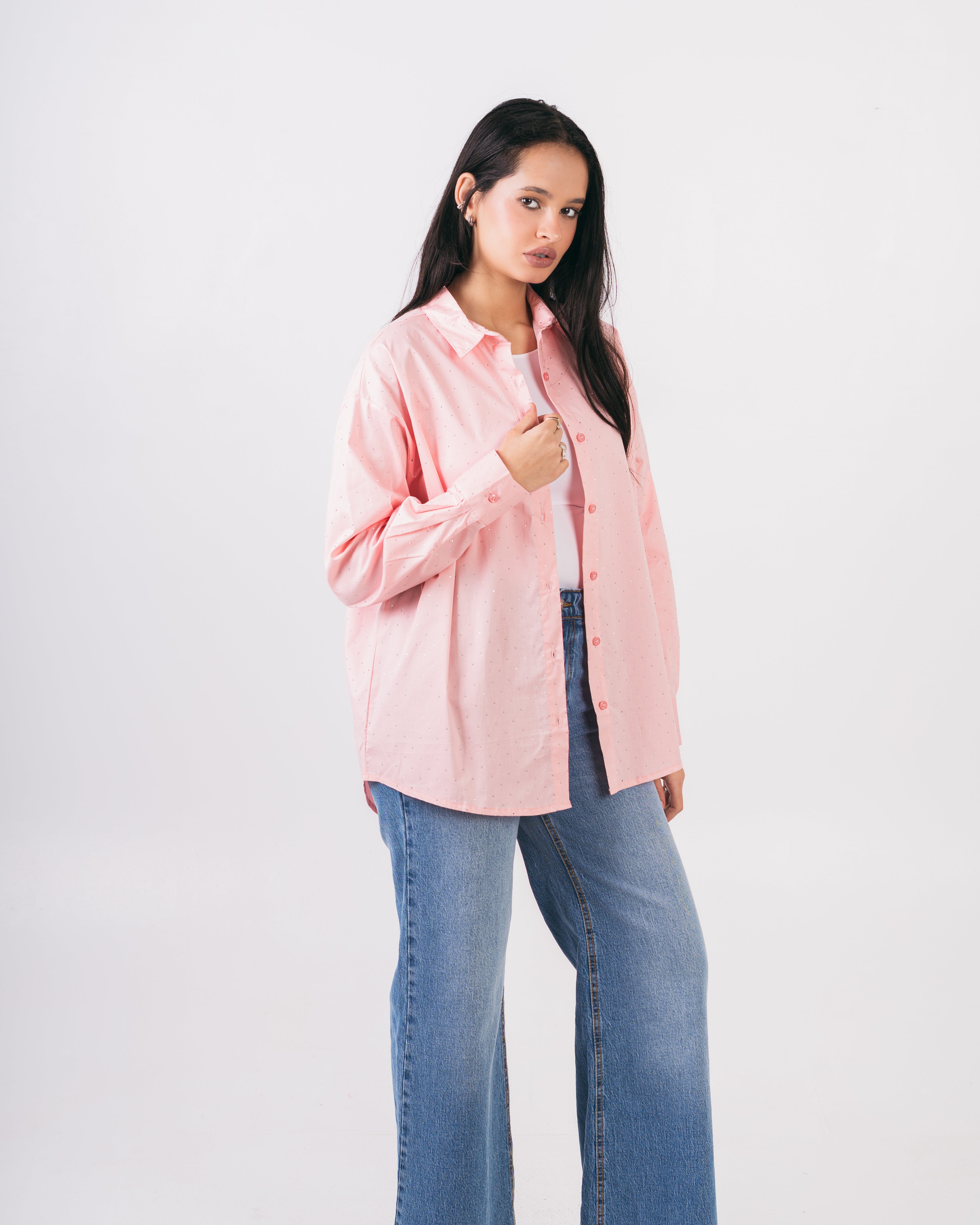 Long Shirt - With Shiny Beads