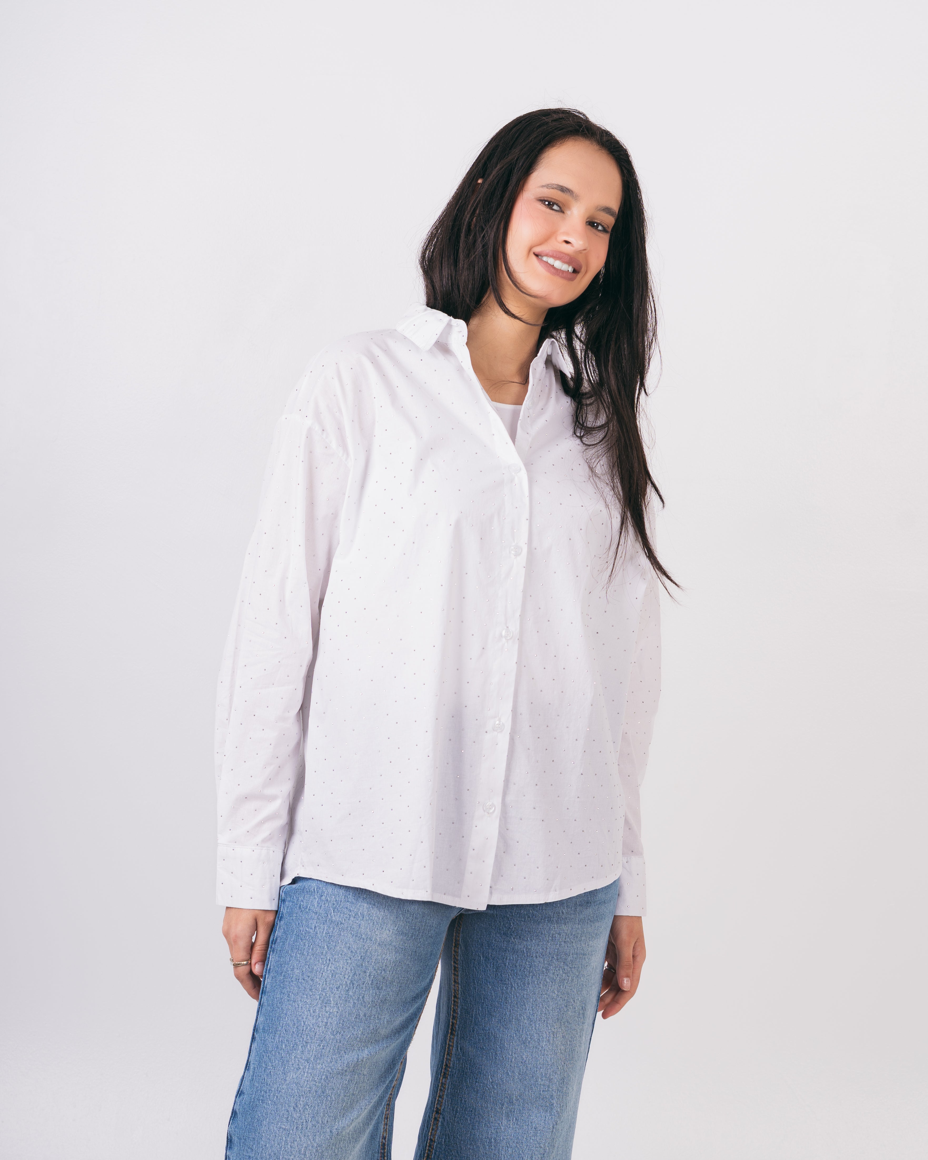 Long Shirt - With Shiny Beads