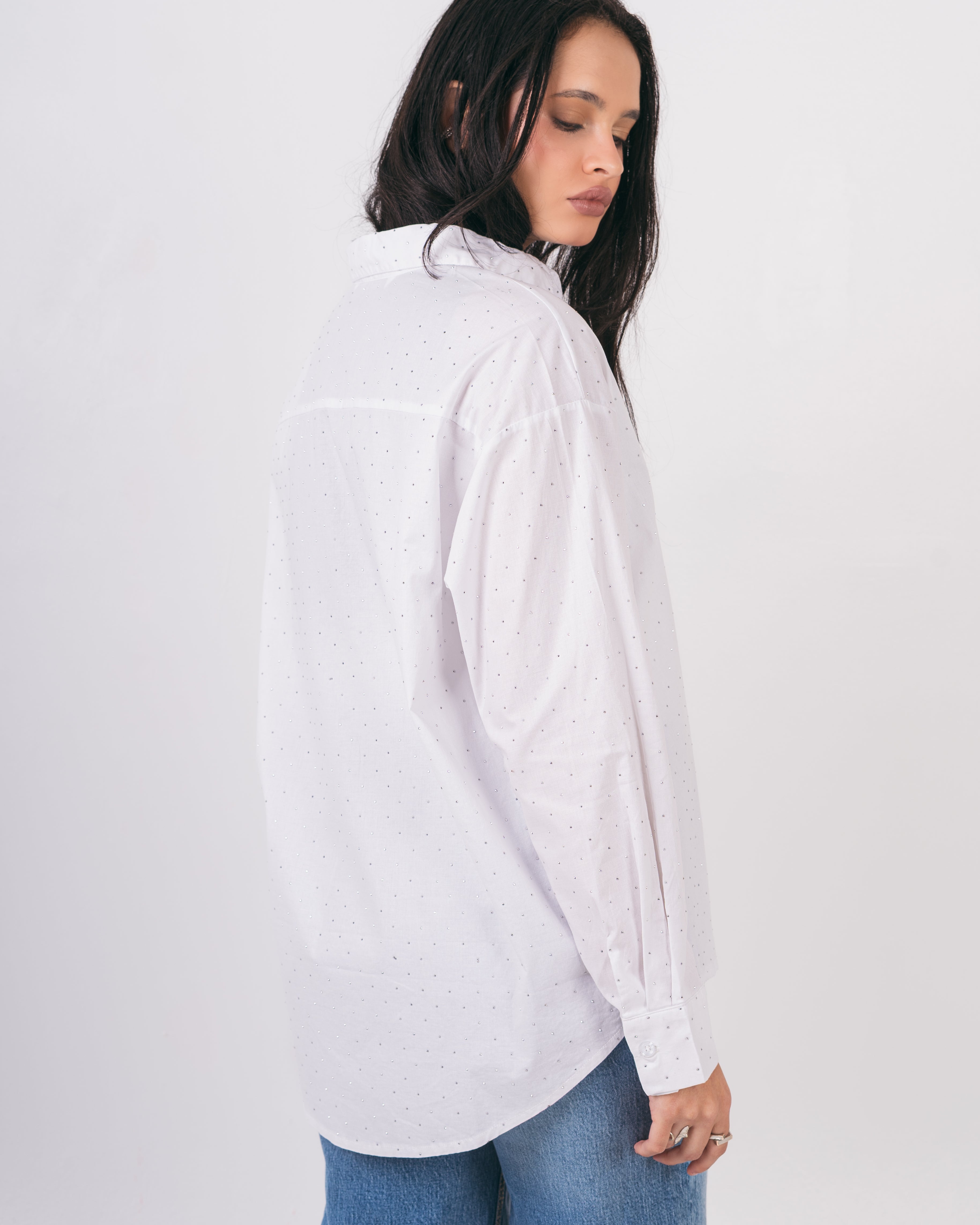 Long Shirt - With Shiny Beads