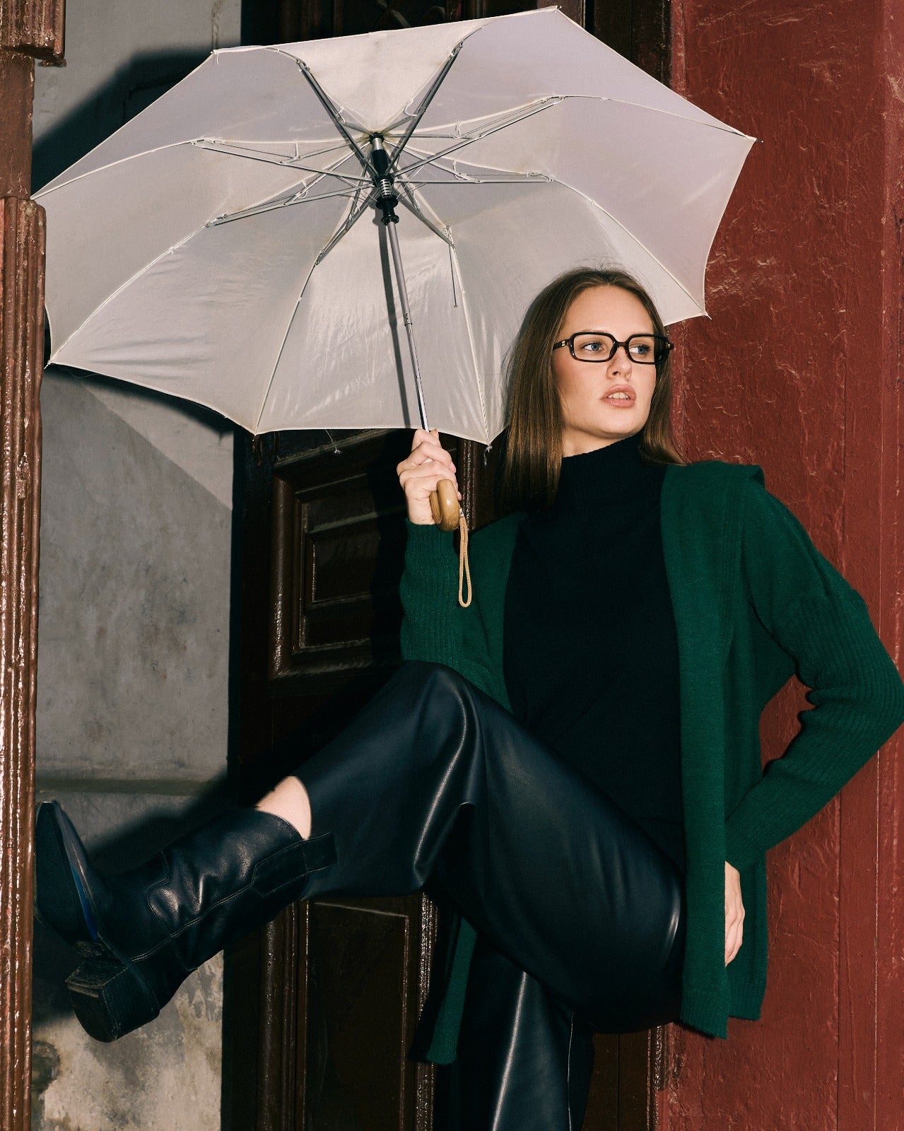 كارديجان سادة (بأكمام طويلة)