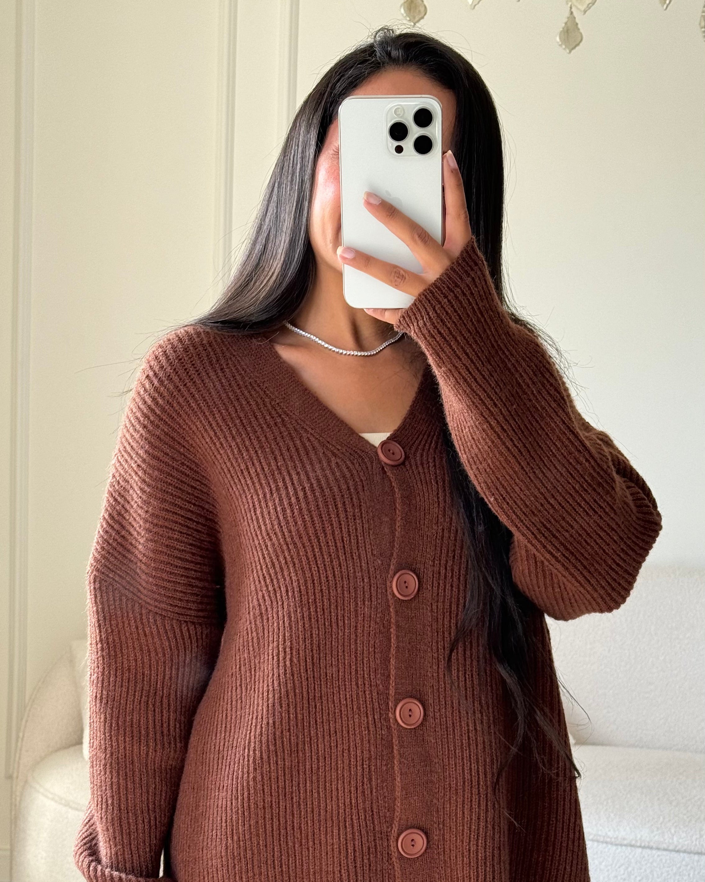 Knitwear Suit – Plain With Buttons