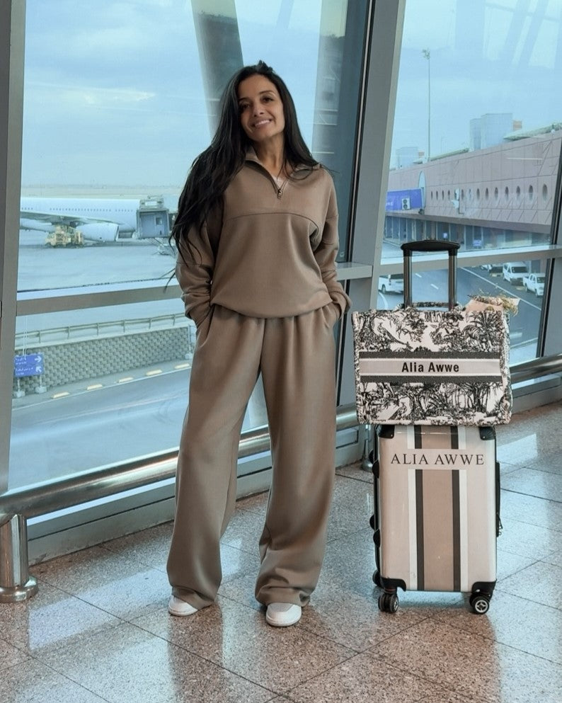 Plain Milton Trouser – Wide-Leg