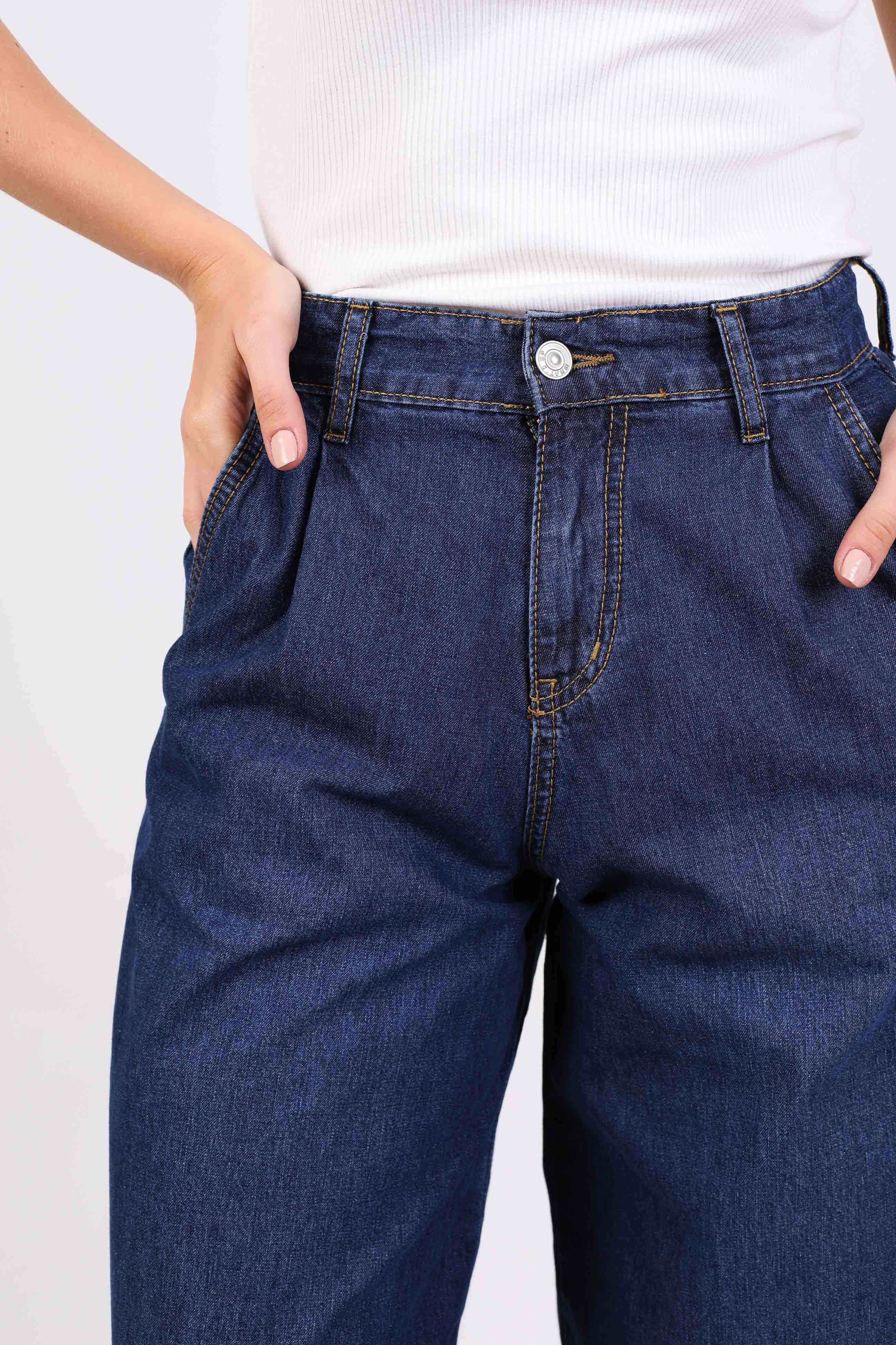 Jeans Trouser – Wide Leg Plain