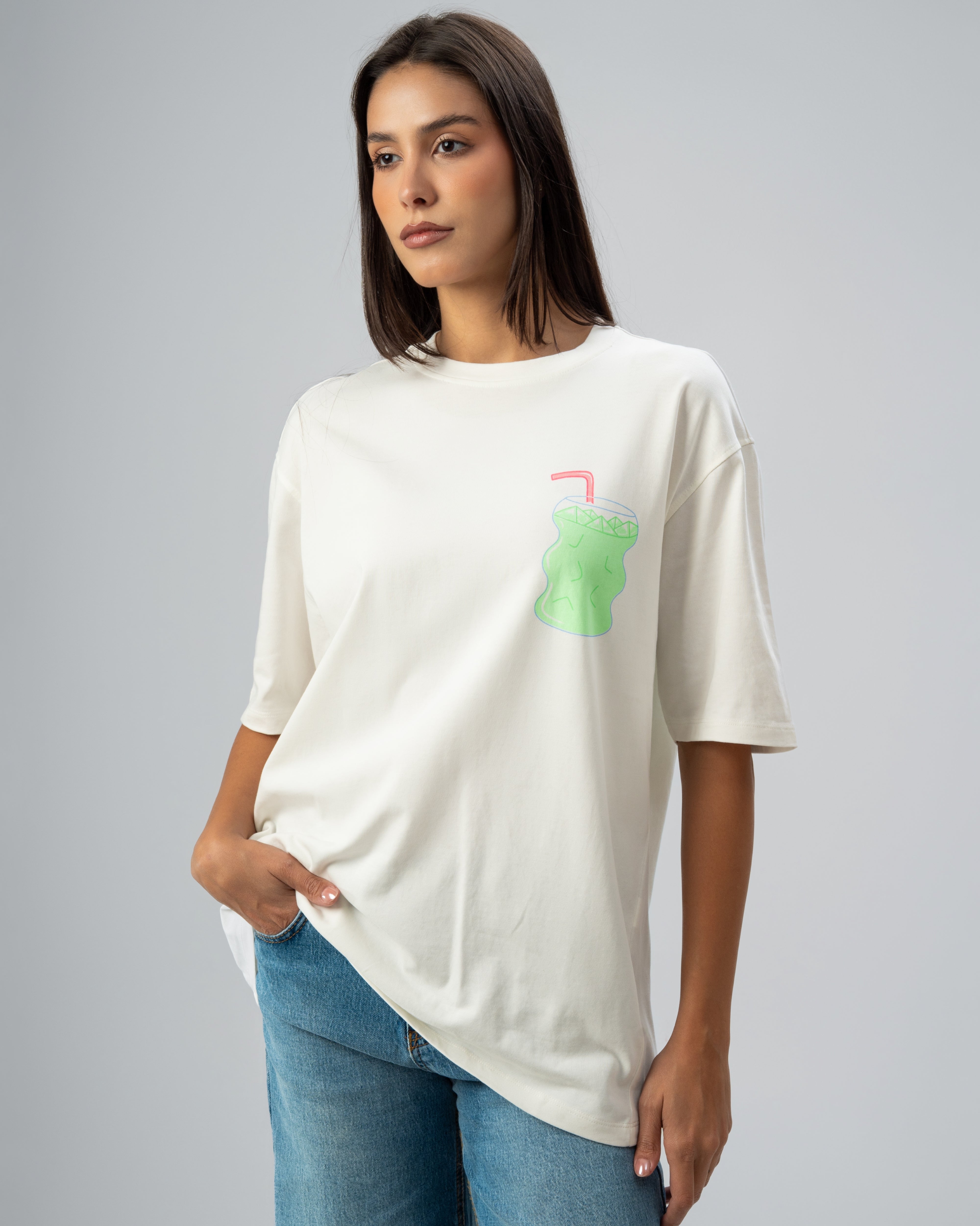 Dessert Graphic - Back Print T-Shirt